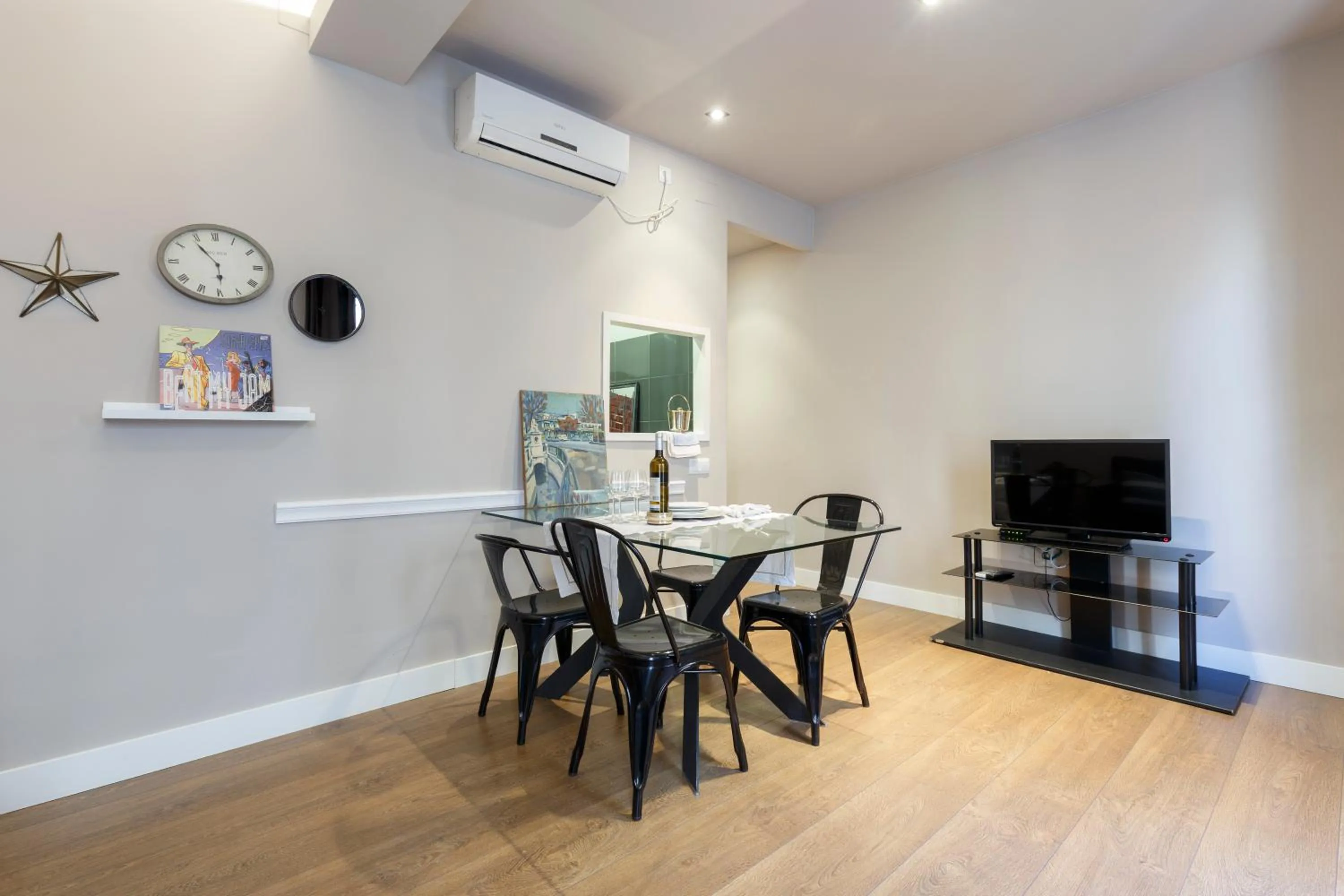 Seating area in AinB Eixample-Miro Apartments