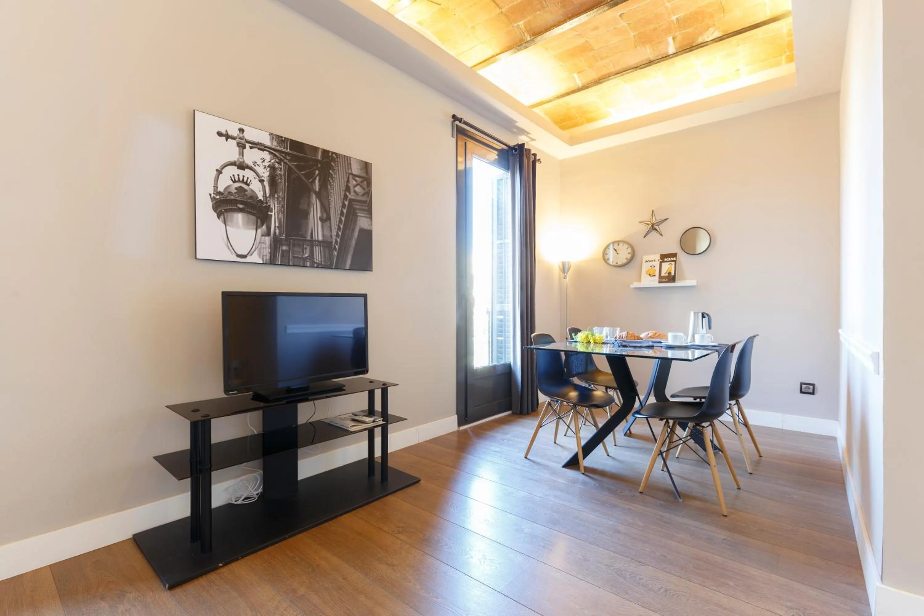 Living room in AinB Eixample-Miro Apartments