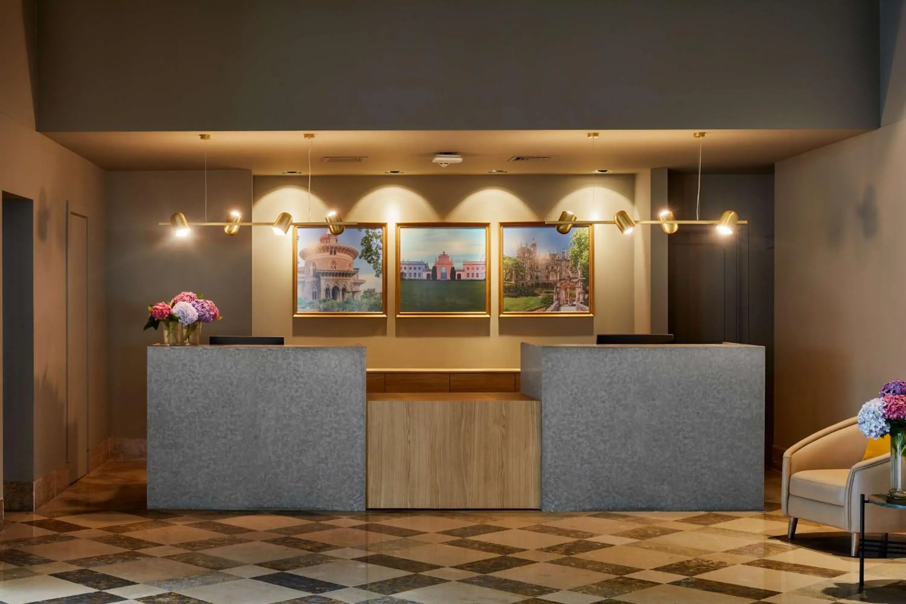 Lobby or reception in NH Sintra Centro Lobby or reception in NH Sintra Centro