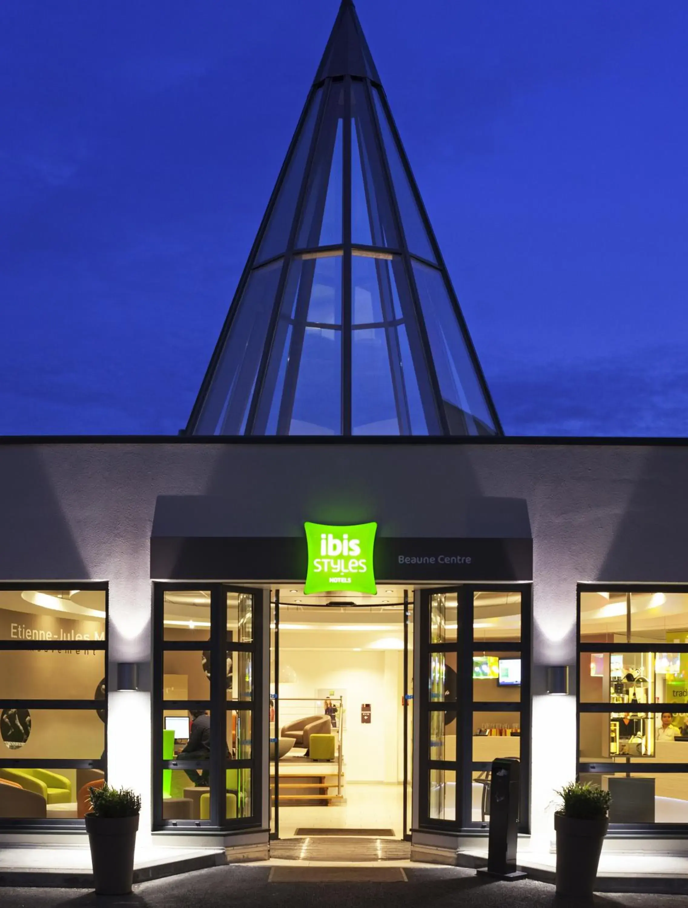 Facade/entrance in ibis Styles Beaune Centre Facade/entrance in ibis Styles Beaune Centre