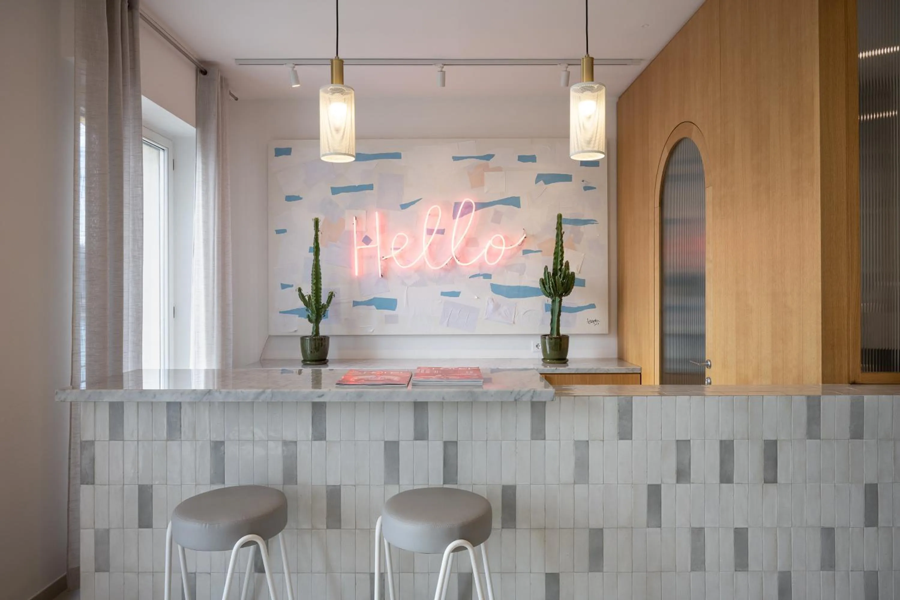 Lobby or reception in Hotel Venere Azzurra