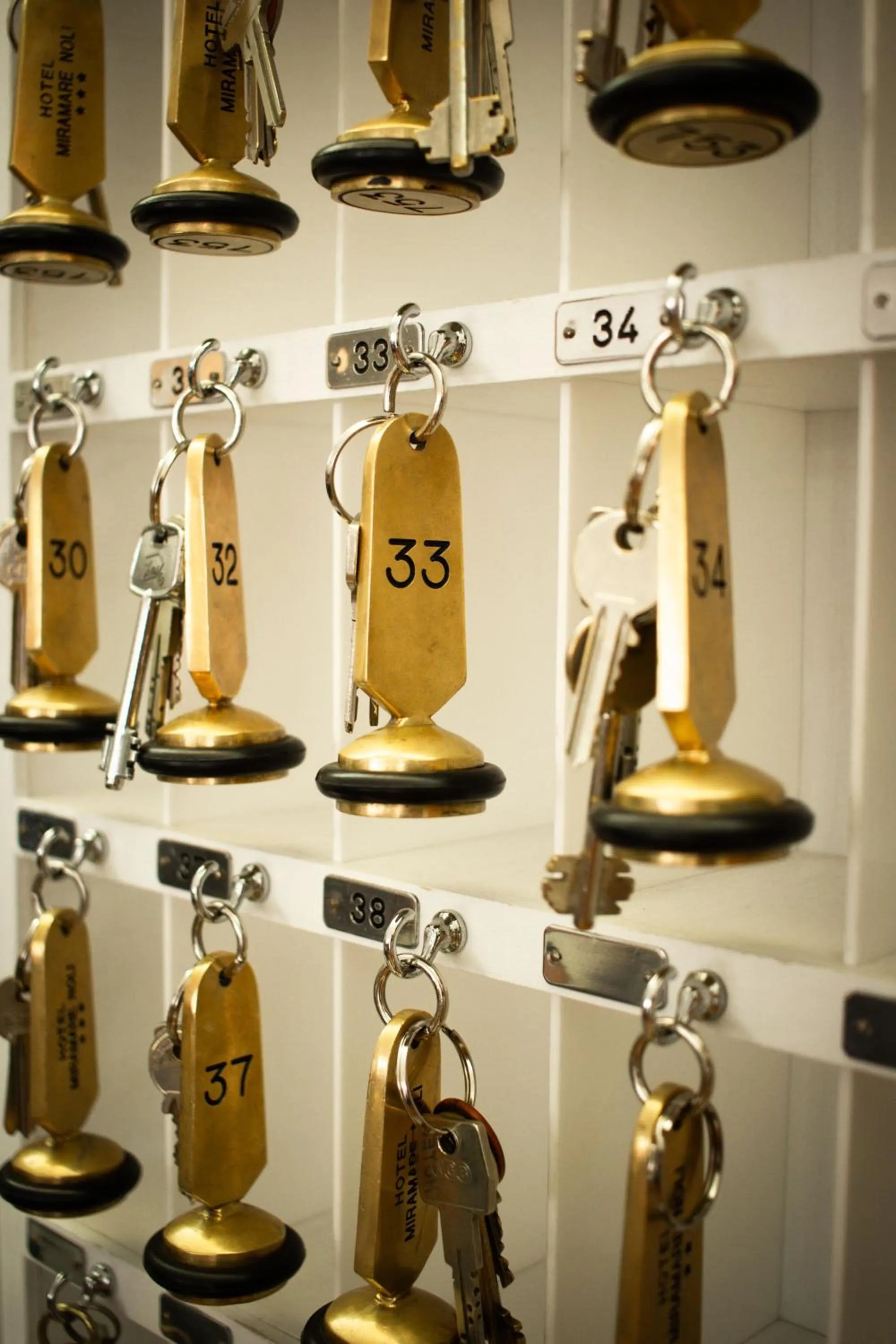 Decorative detail in Hotel Miramare