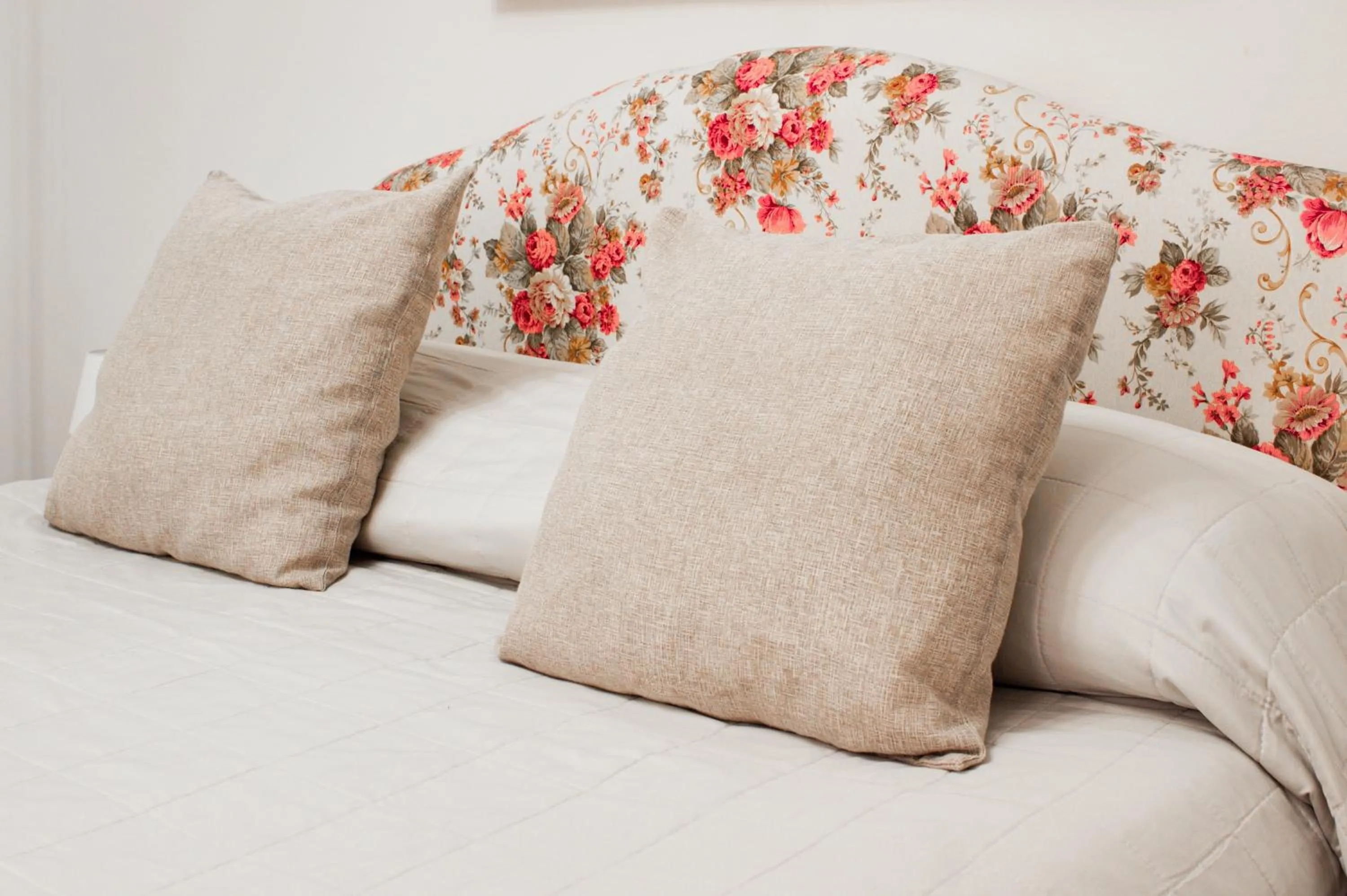 Bed in Hotel Miramare