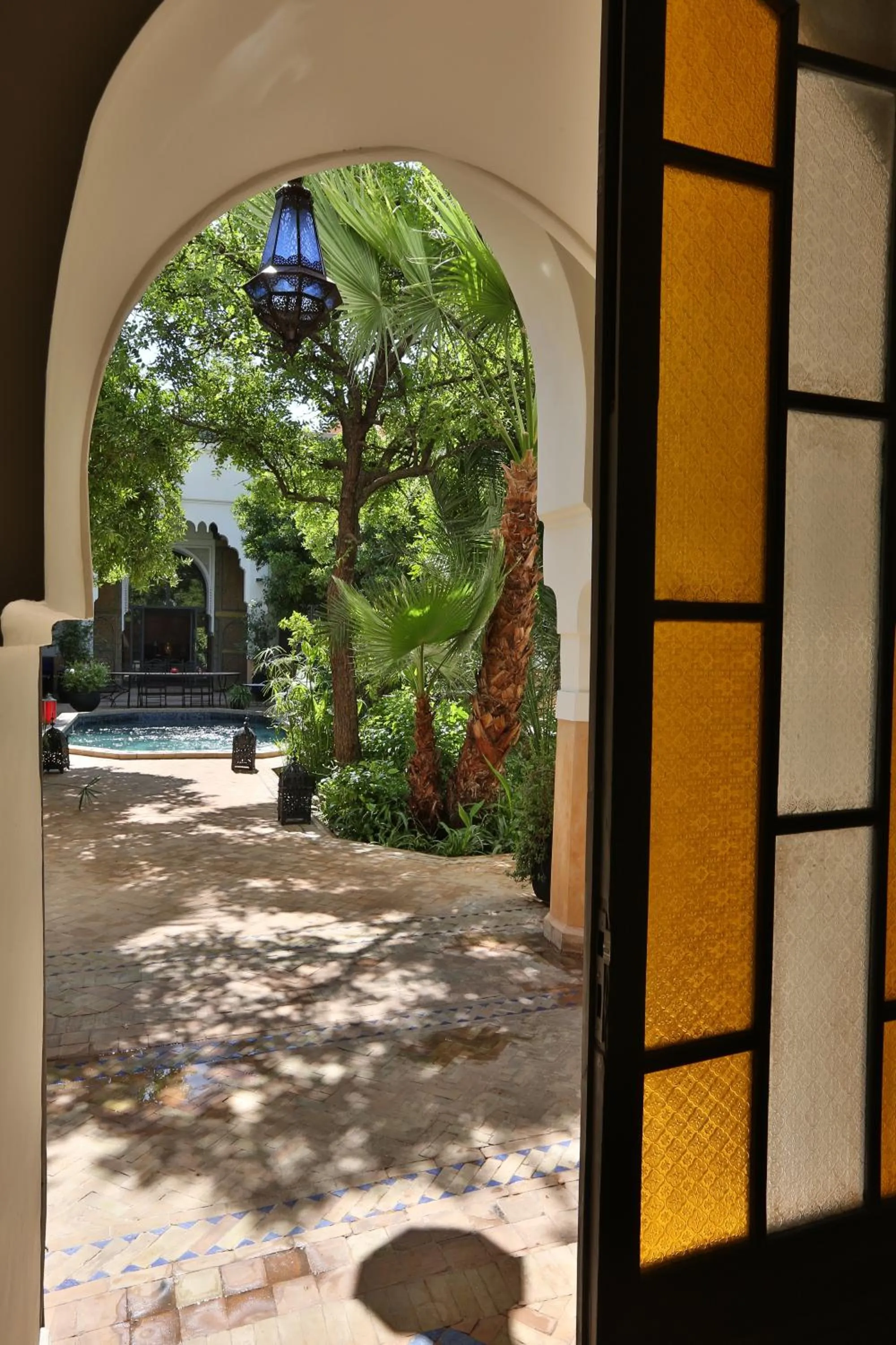 Patio in Riad Laila