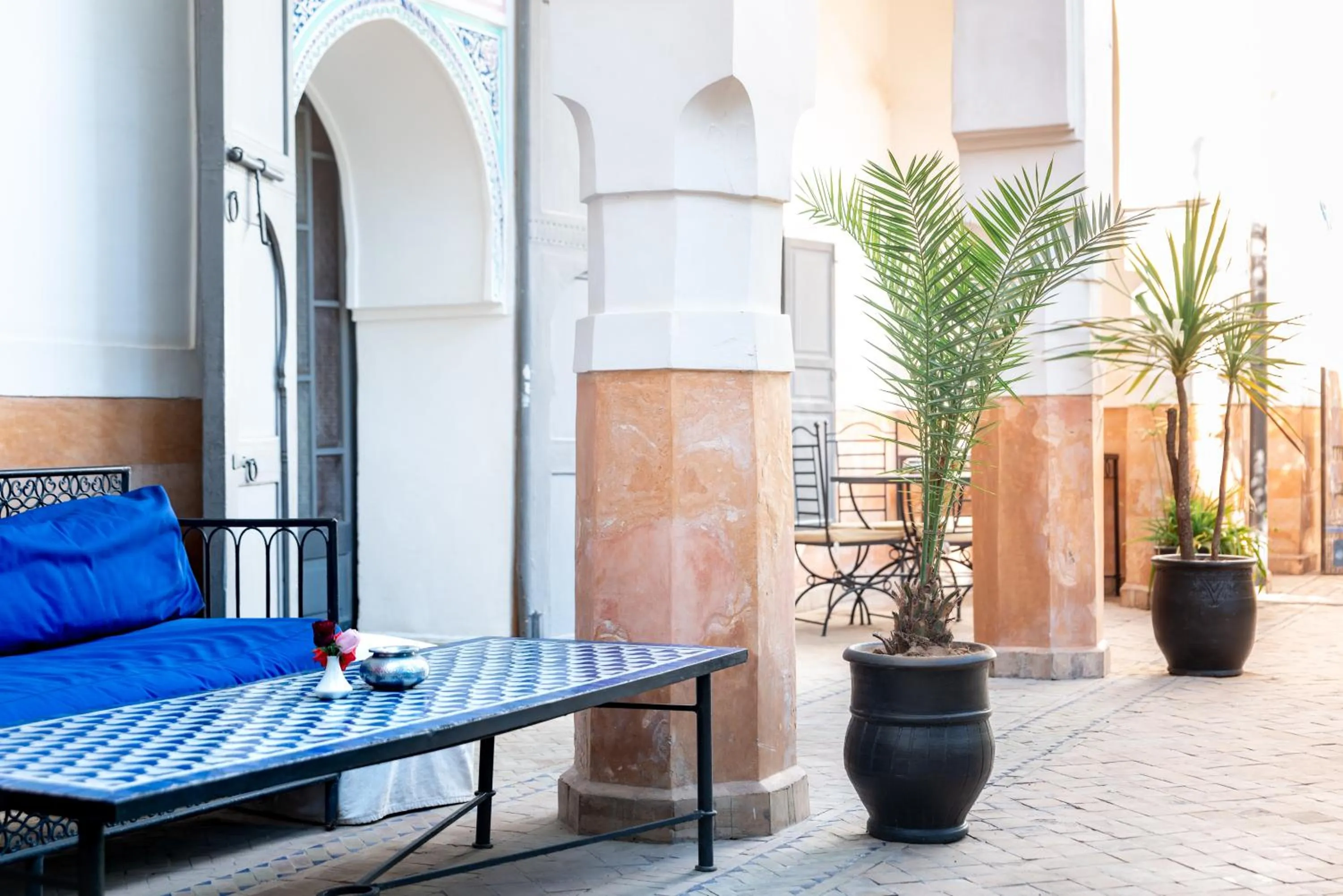 Patio in Riad Laila
