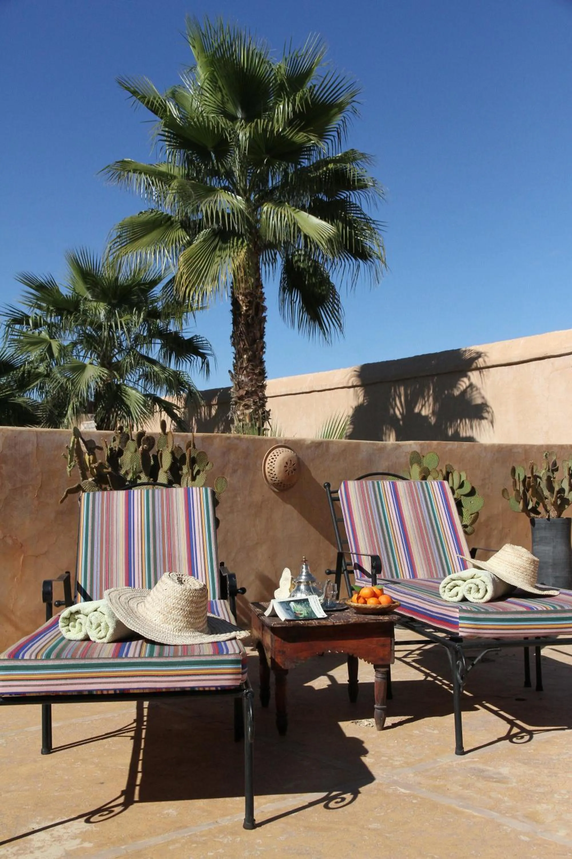 Balcony/Terrace in Riad Laila