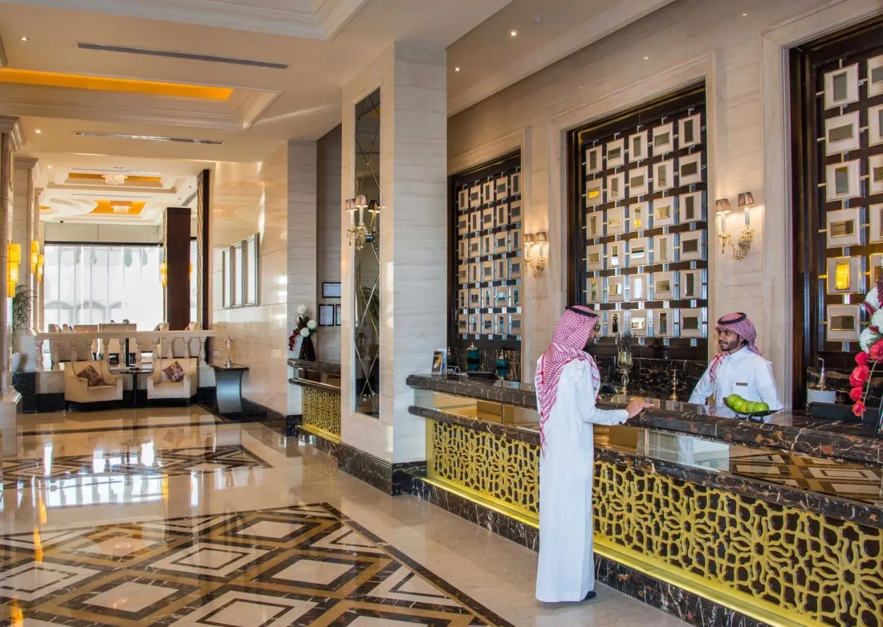 Lobby or reception in Boudl Taif Lobby or reception in Boudl Taif