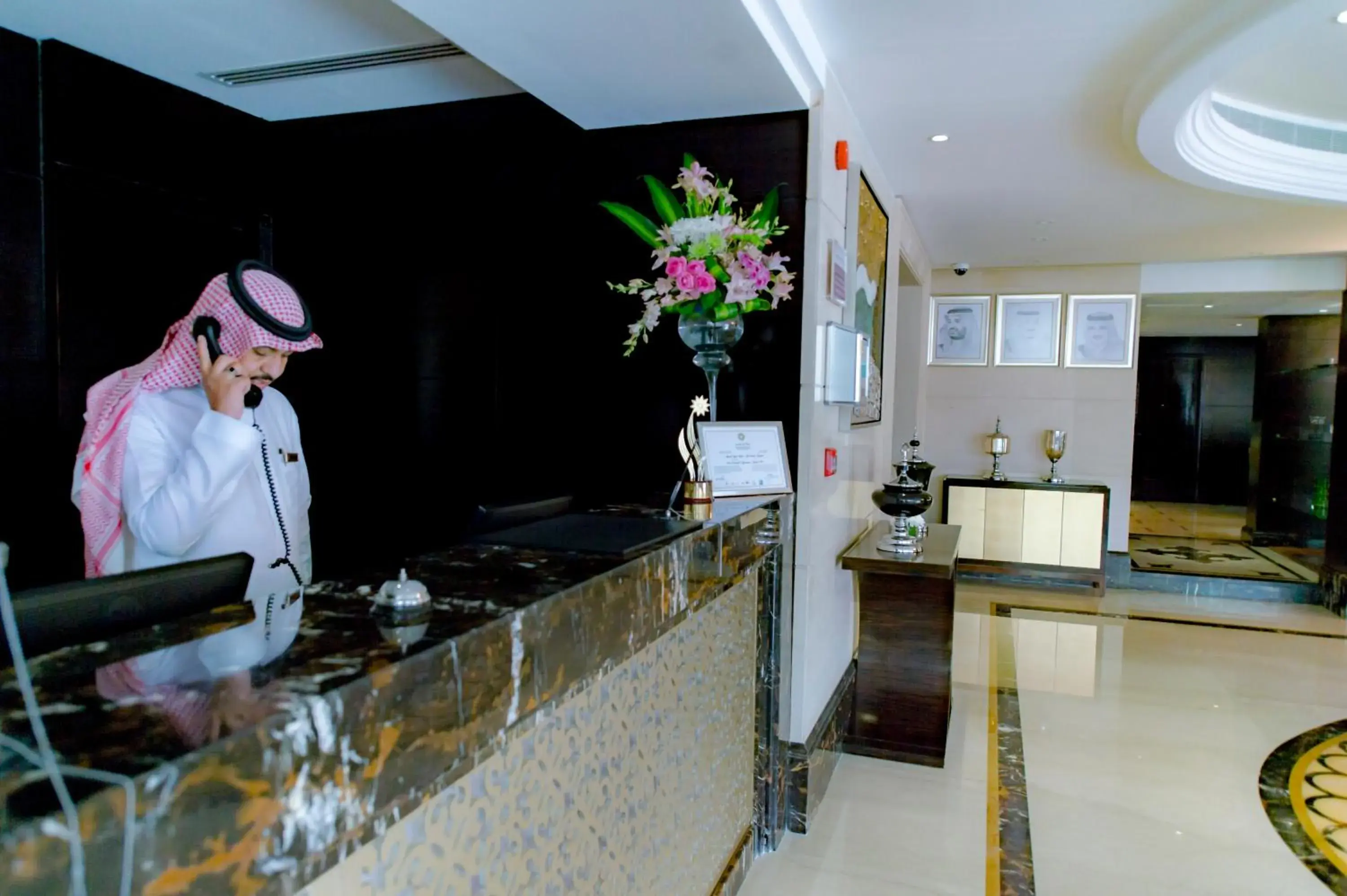Lobby or reception in Boudl Al Woroud بودل الورود Lobby or reception in Boudl Al Woroud بودل الورود