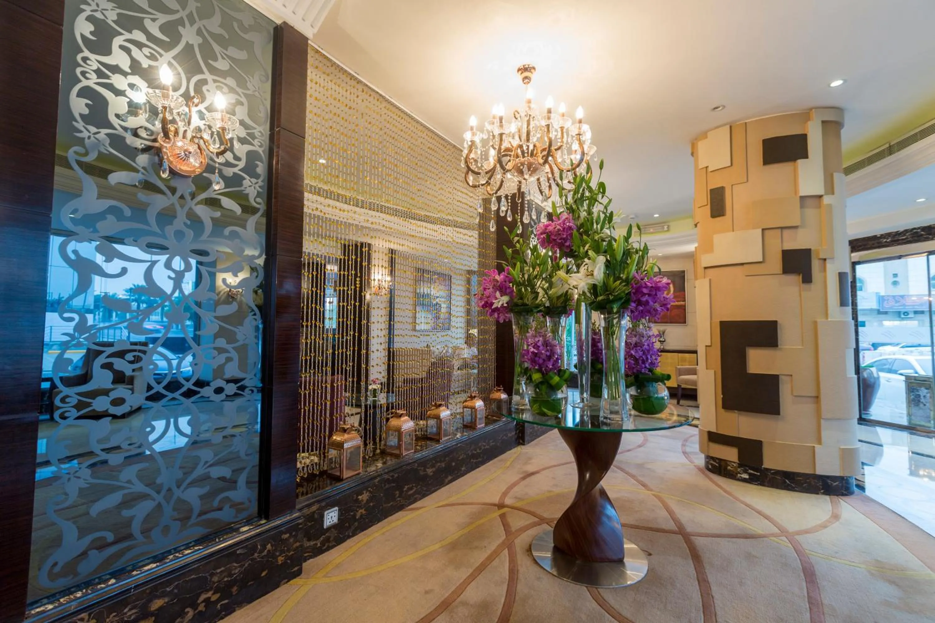 Lobby or reception in Boudl Al Woroud بودل الورود