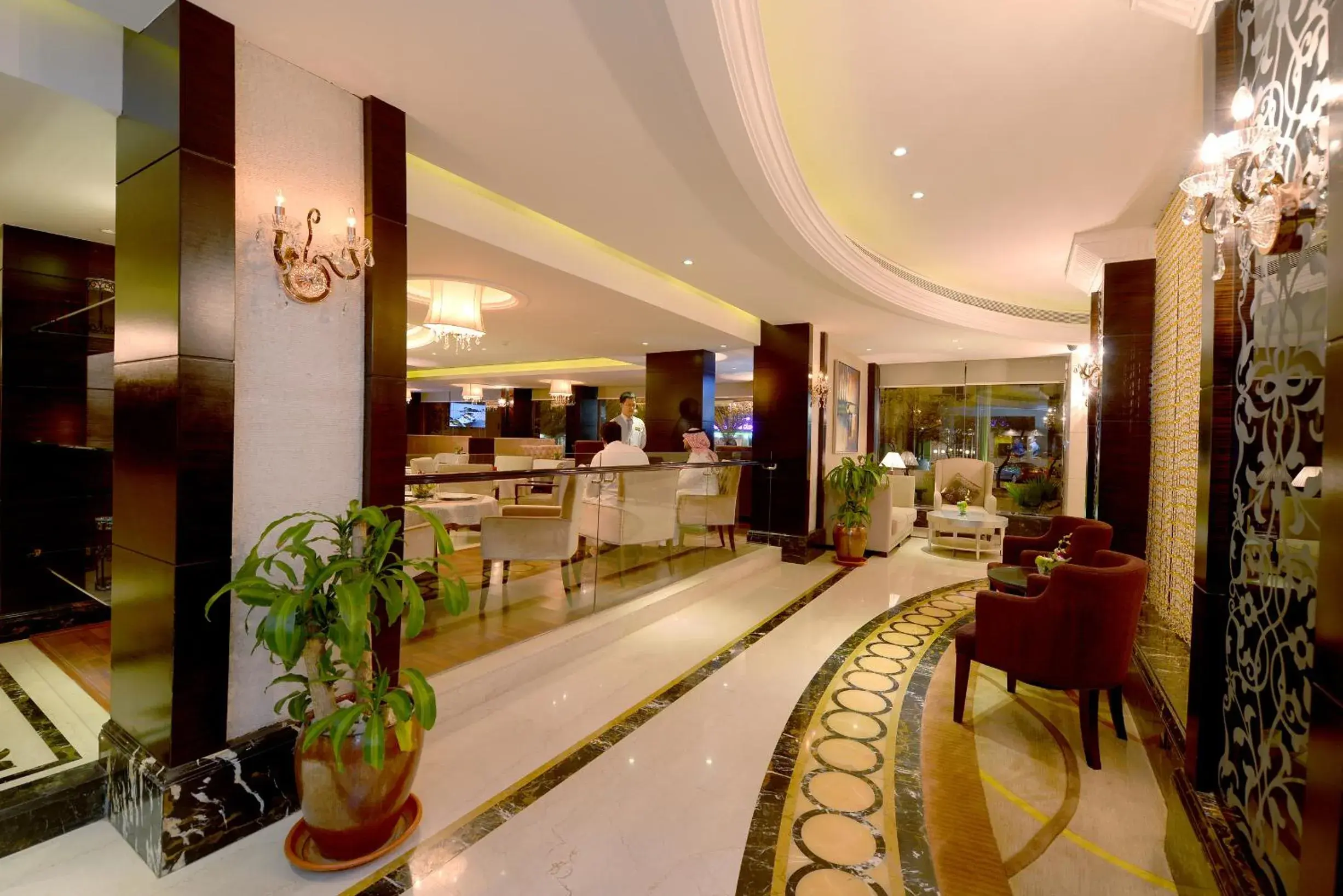 Lobby or reception in Boudl Al Woroud بودل الورود Lobby or reception in Boudl Al Woroud بودل الورود