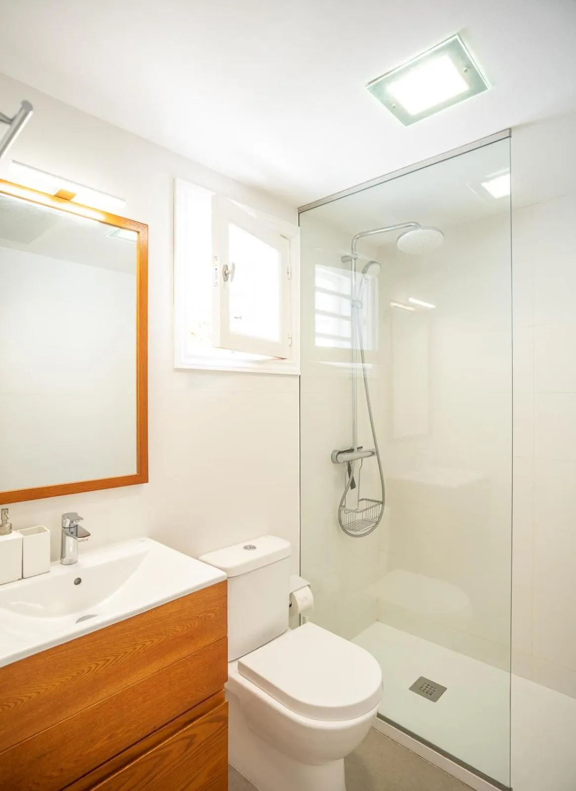 Shower in Bungalows Las Almenas