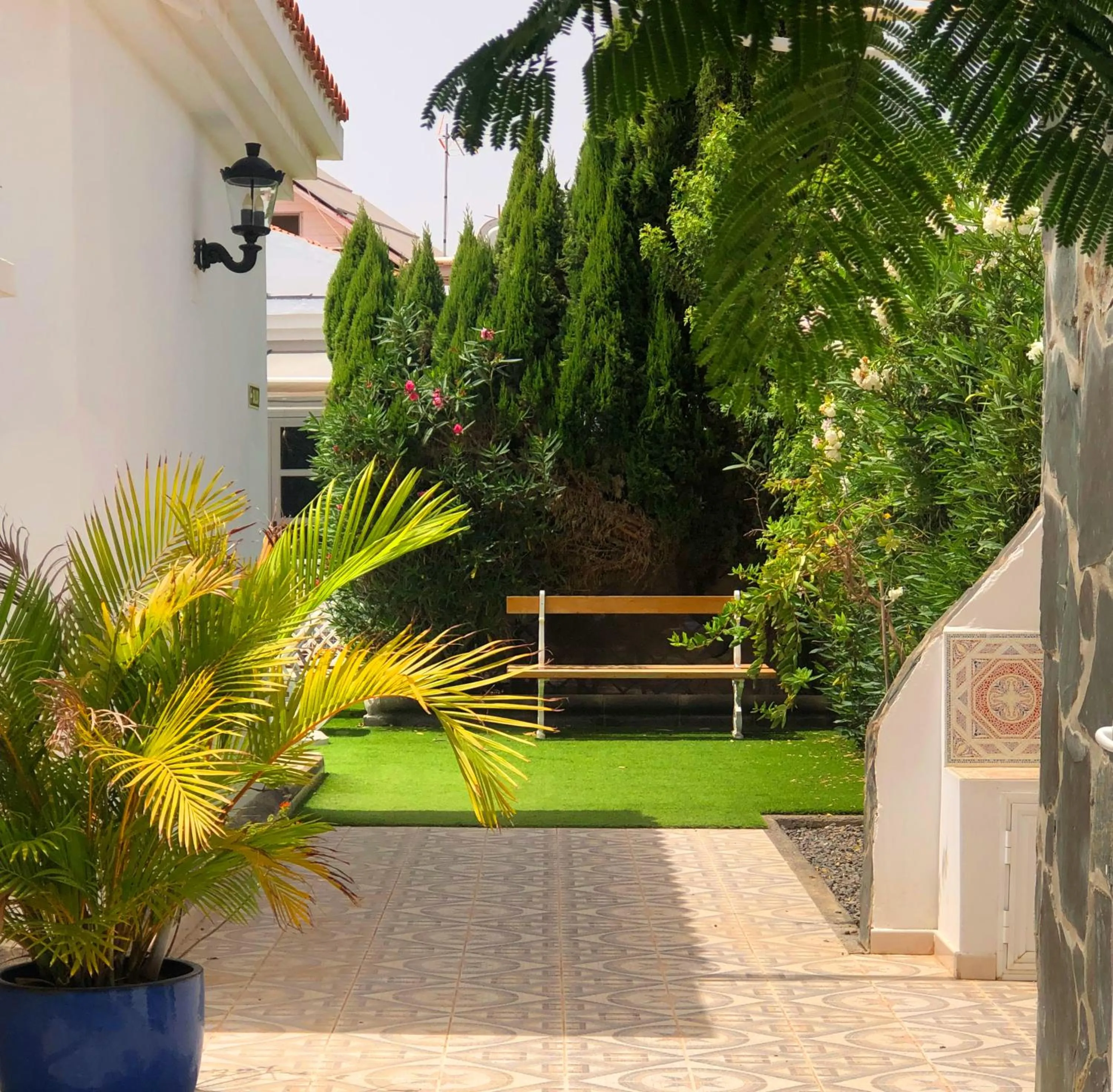 Garden in Bungalows Las Almenas