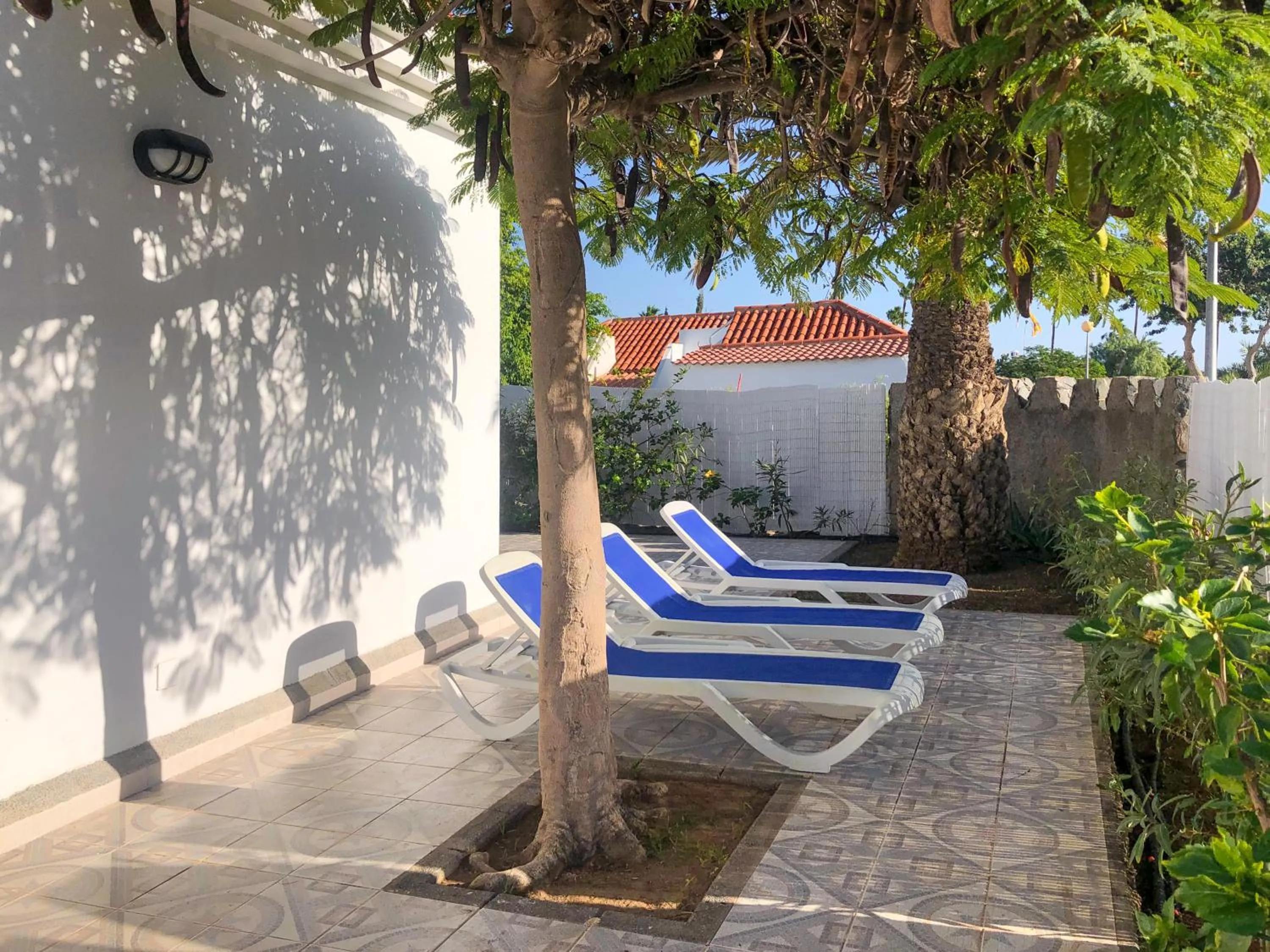 Solarium in Bungalows Las Almenas