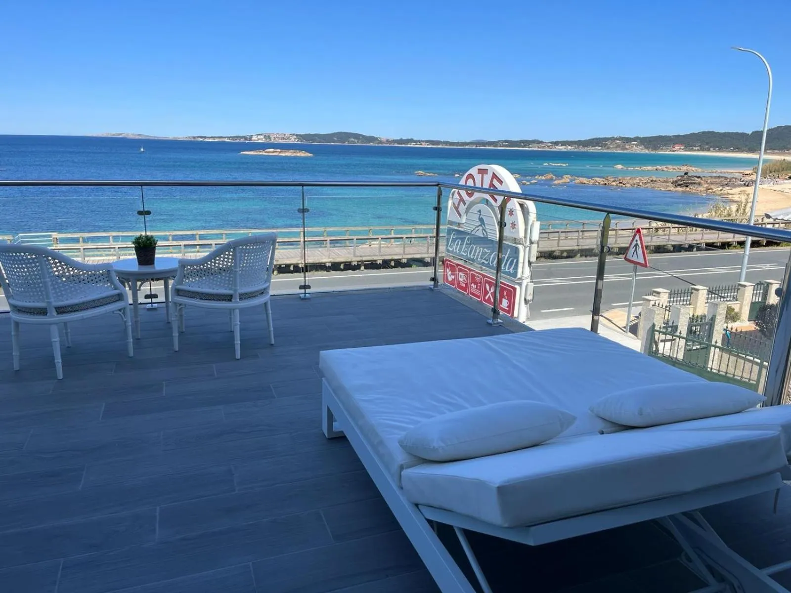 Balcony/Terrace in Hotel La Lanzada