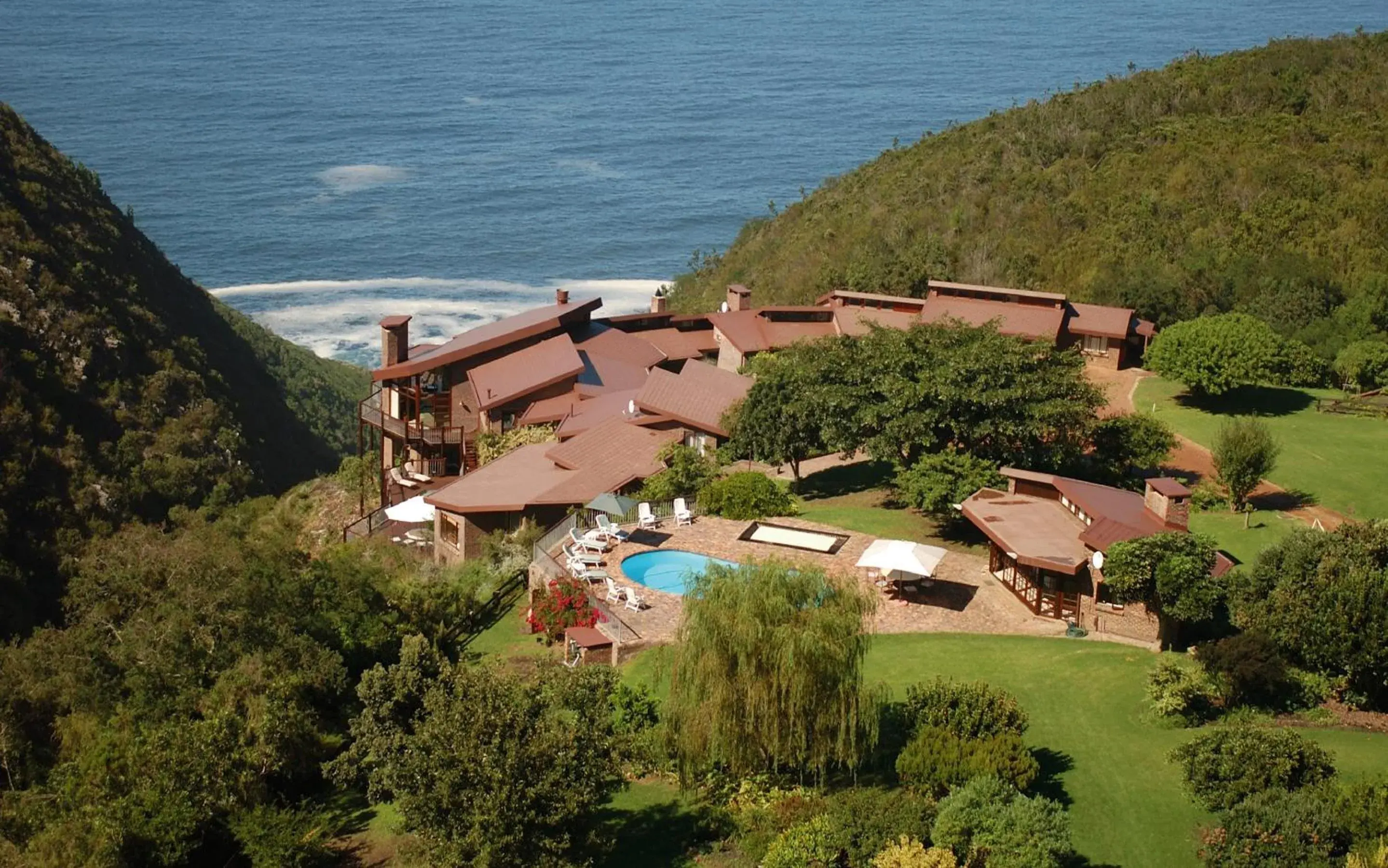 Bird's eye view in The Fernery Lodge & Spa Bird's eye view in The Fernery Lodge & Spa