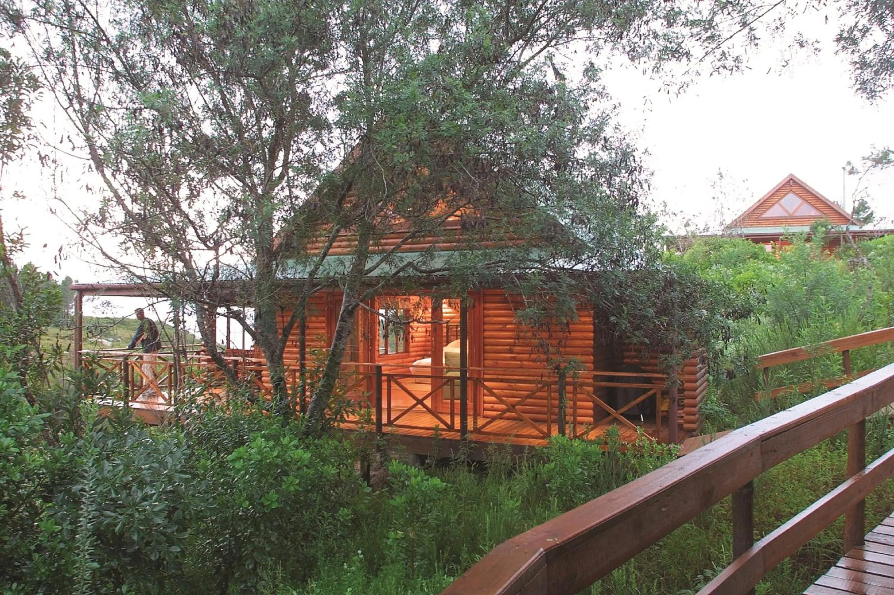Balcony/Terrace in The Fernery Lodge & Spa