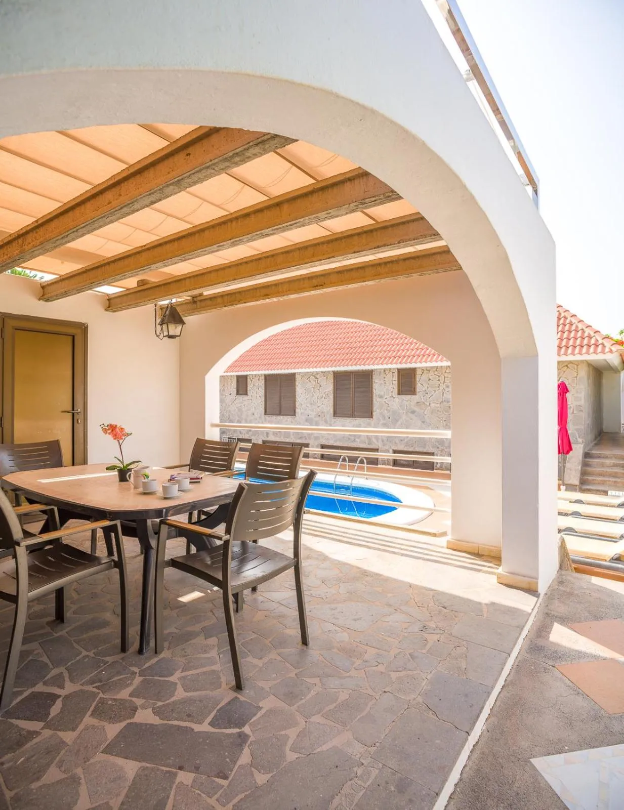 Balcony/Terrace in Villas Las Almenas