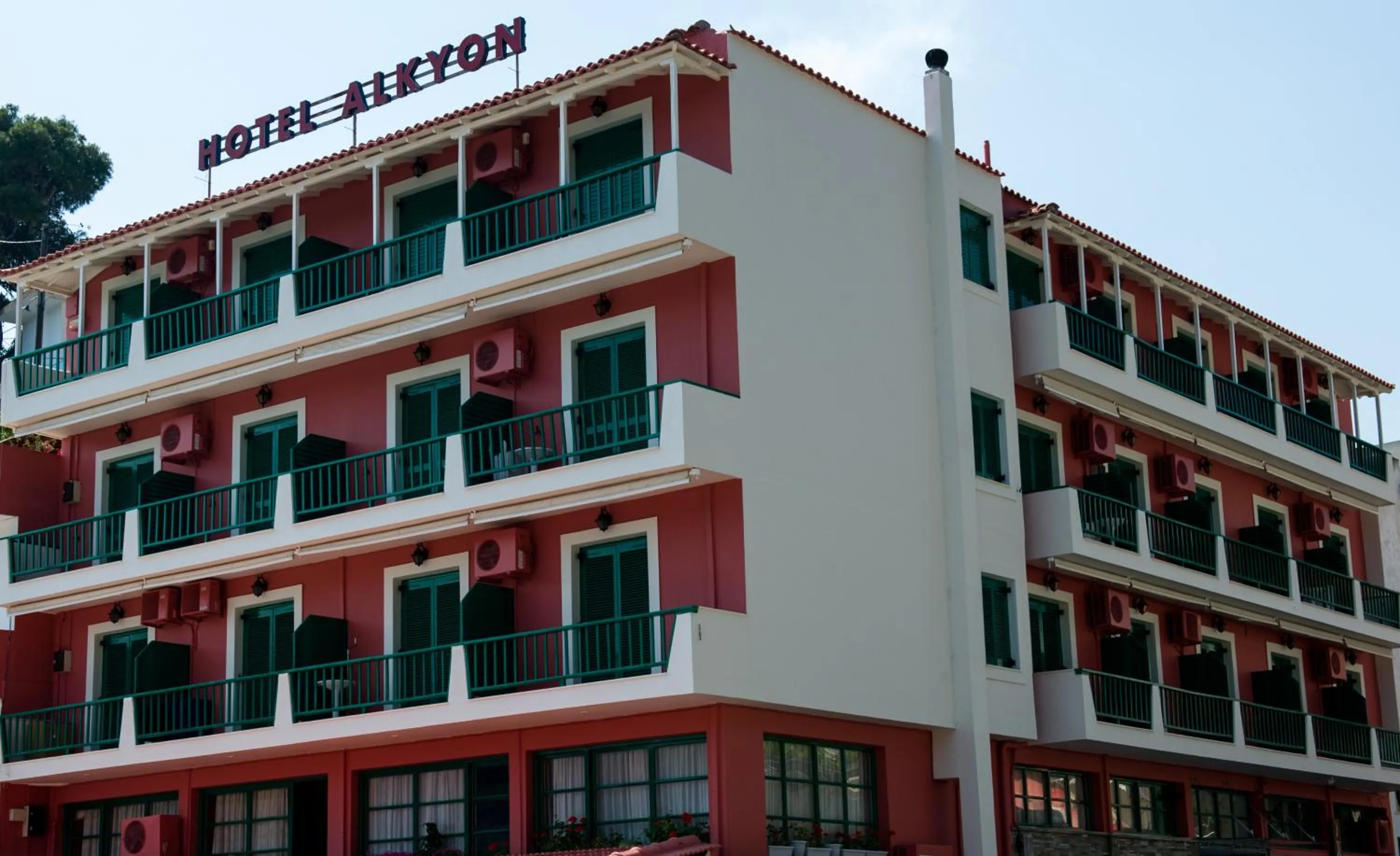 Property building in Alkyon Hotel
