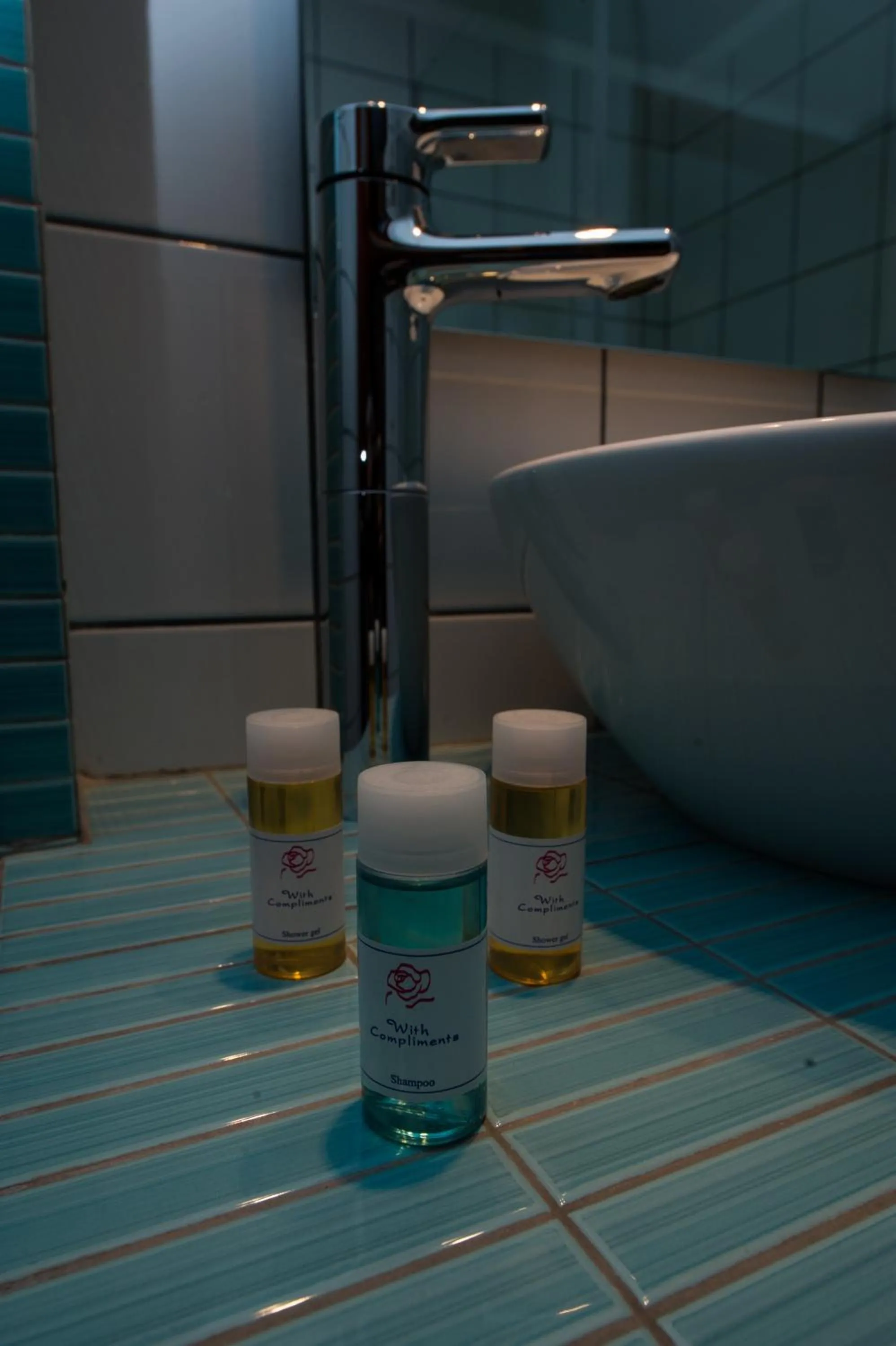 Shower in Alkyon Hotel