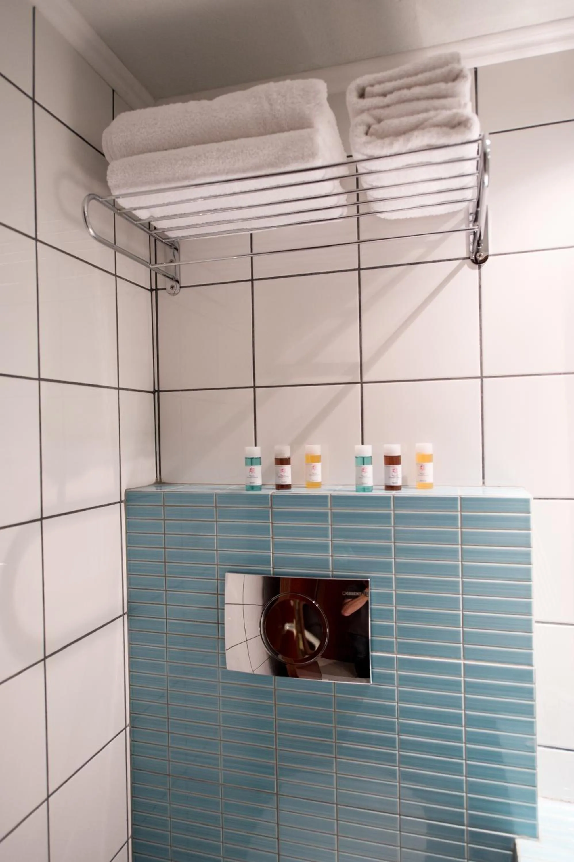 Bathroom in Alkyon Hotel