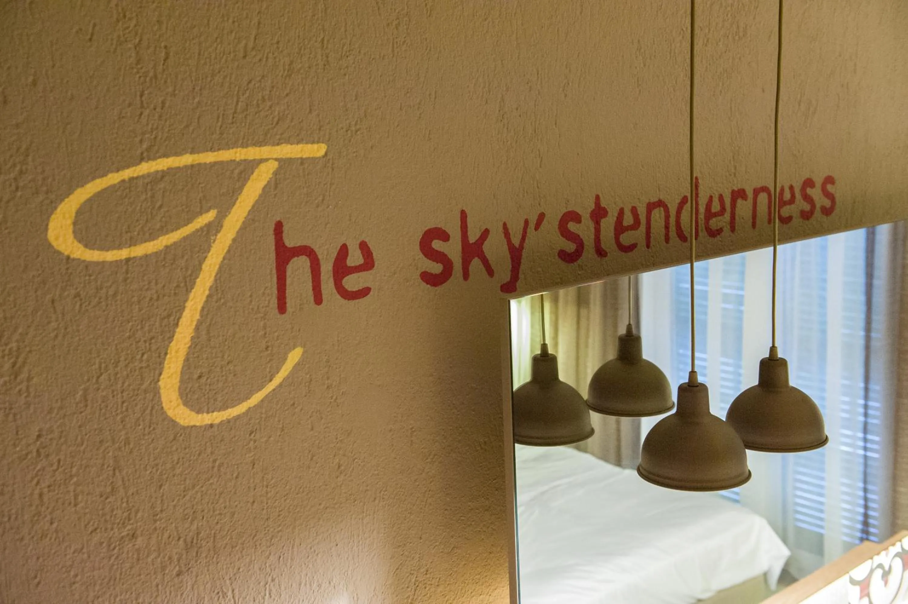 Decorative detail in Alkyon Hotel