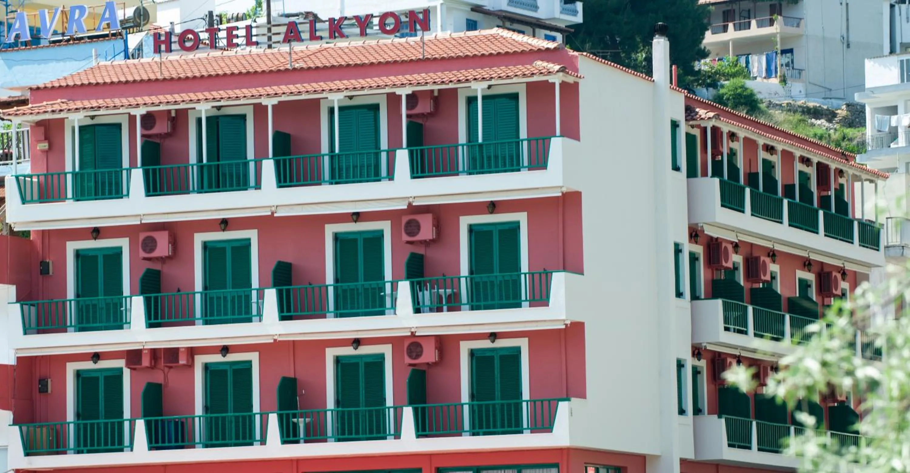 Property building in Alkyon Hotel