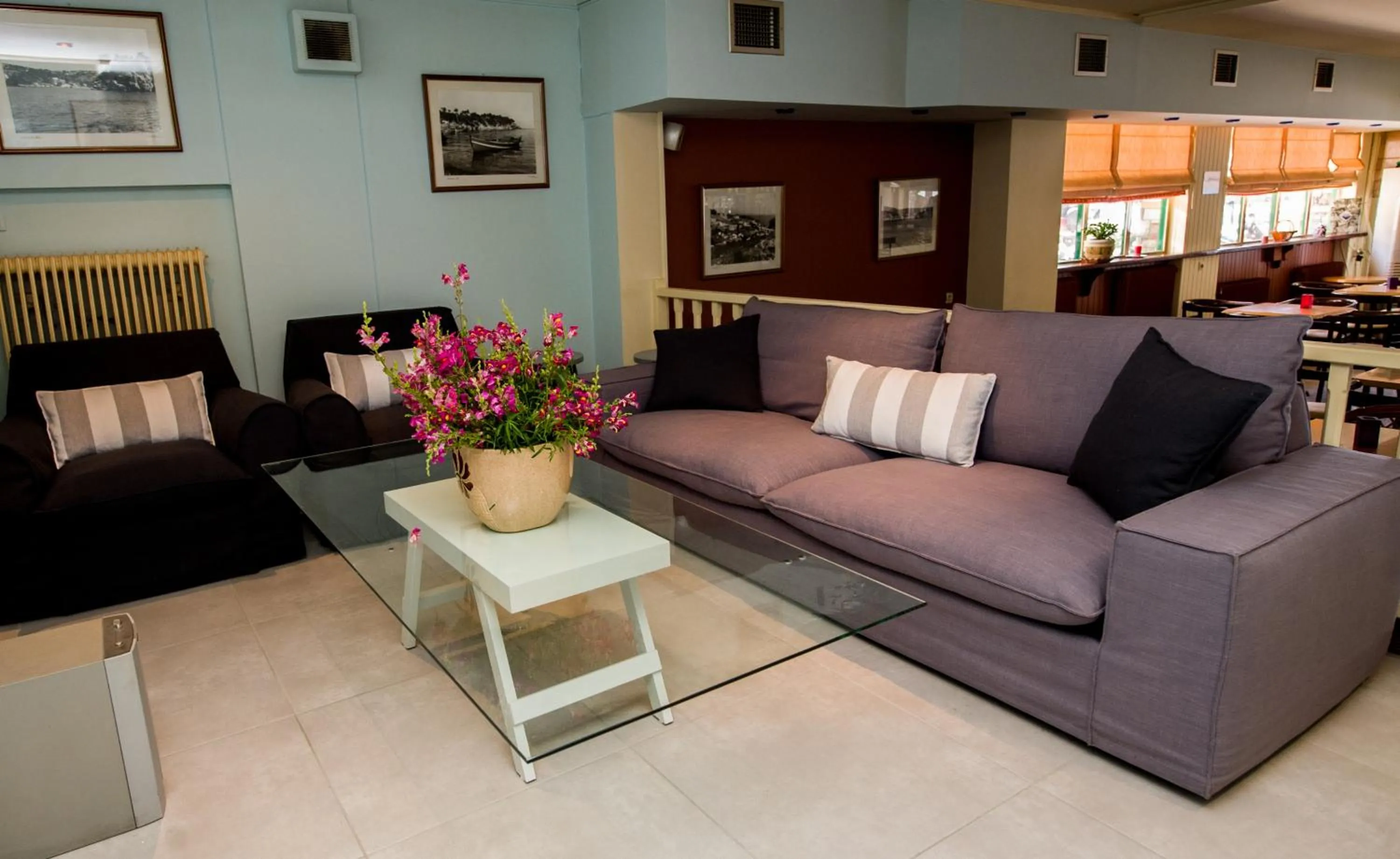 Living room in Alkyon Hotel