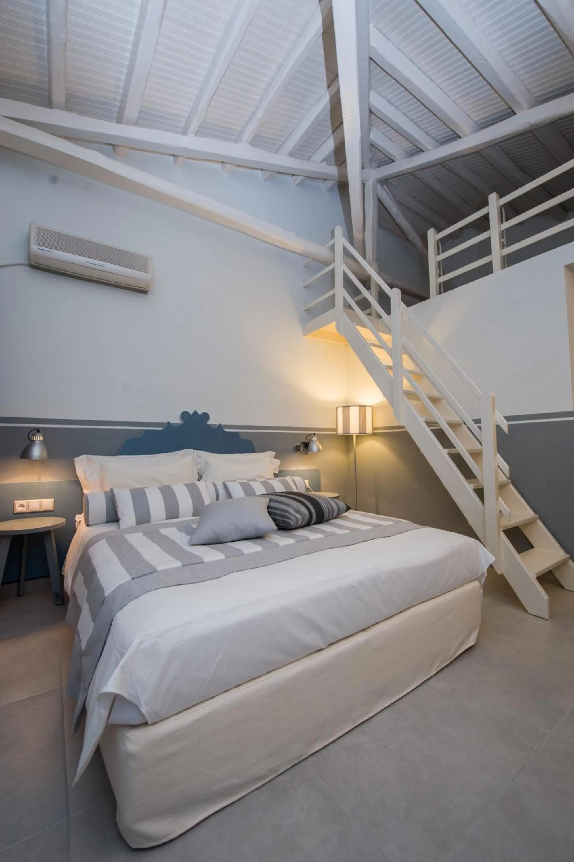 Bed in Alkyon Hotel