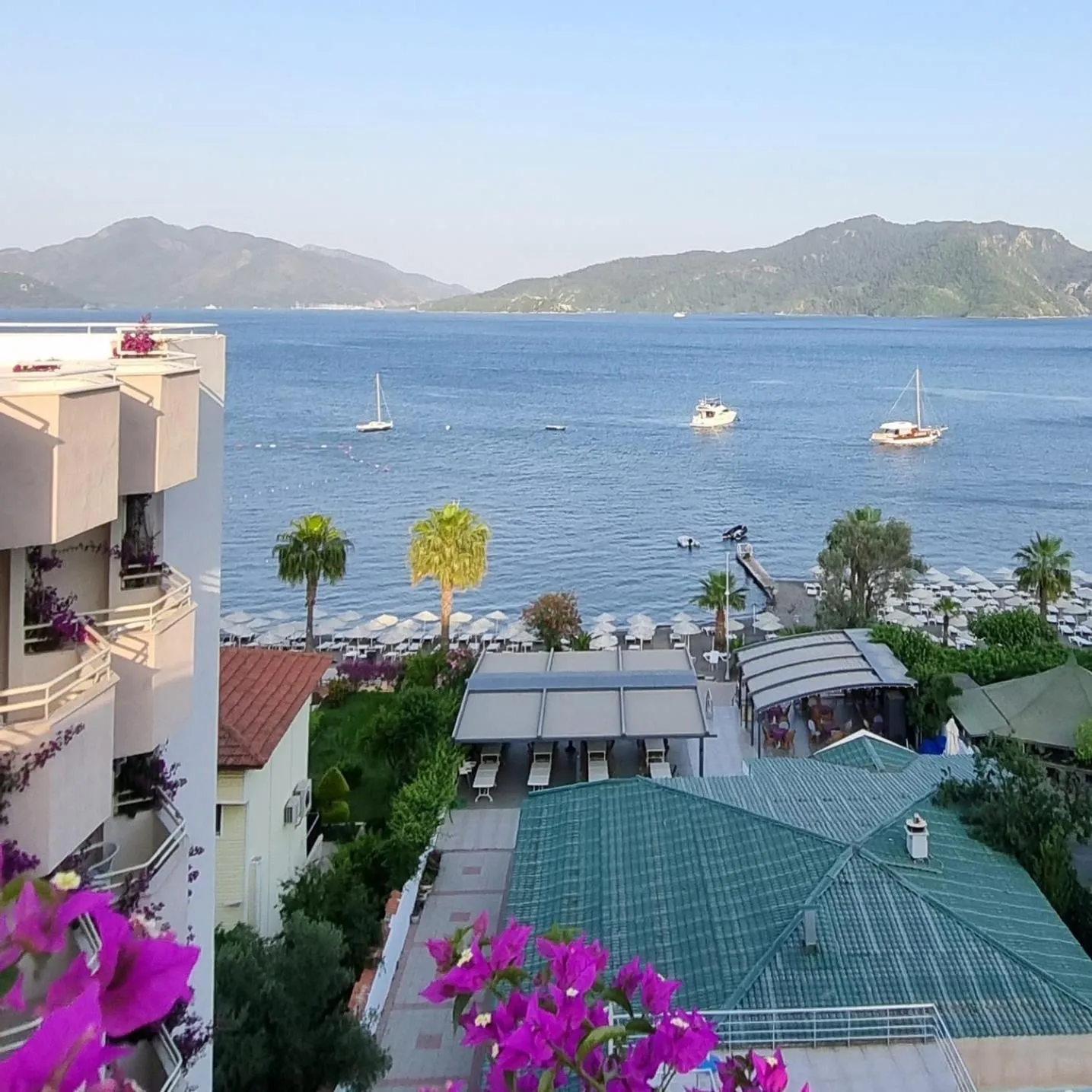 View (from property/room) in Amos Hotel