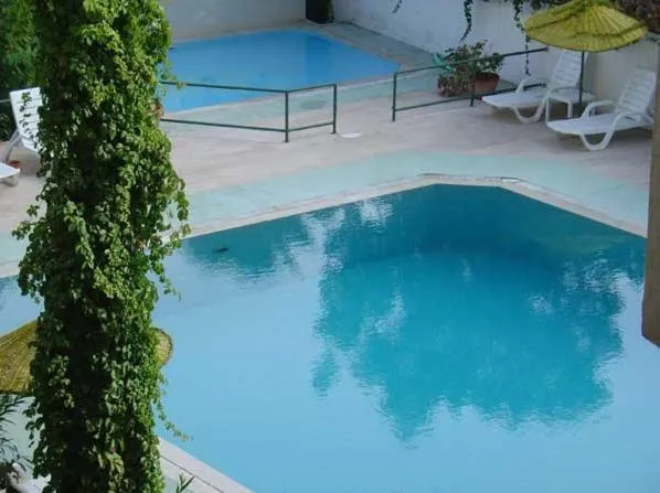 Swimming pool in Amos Hotel