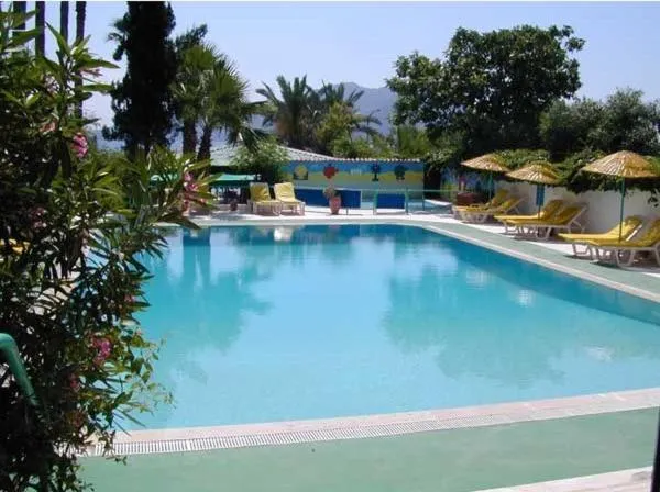 Swimming pool in Amos Hotel