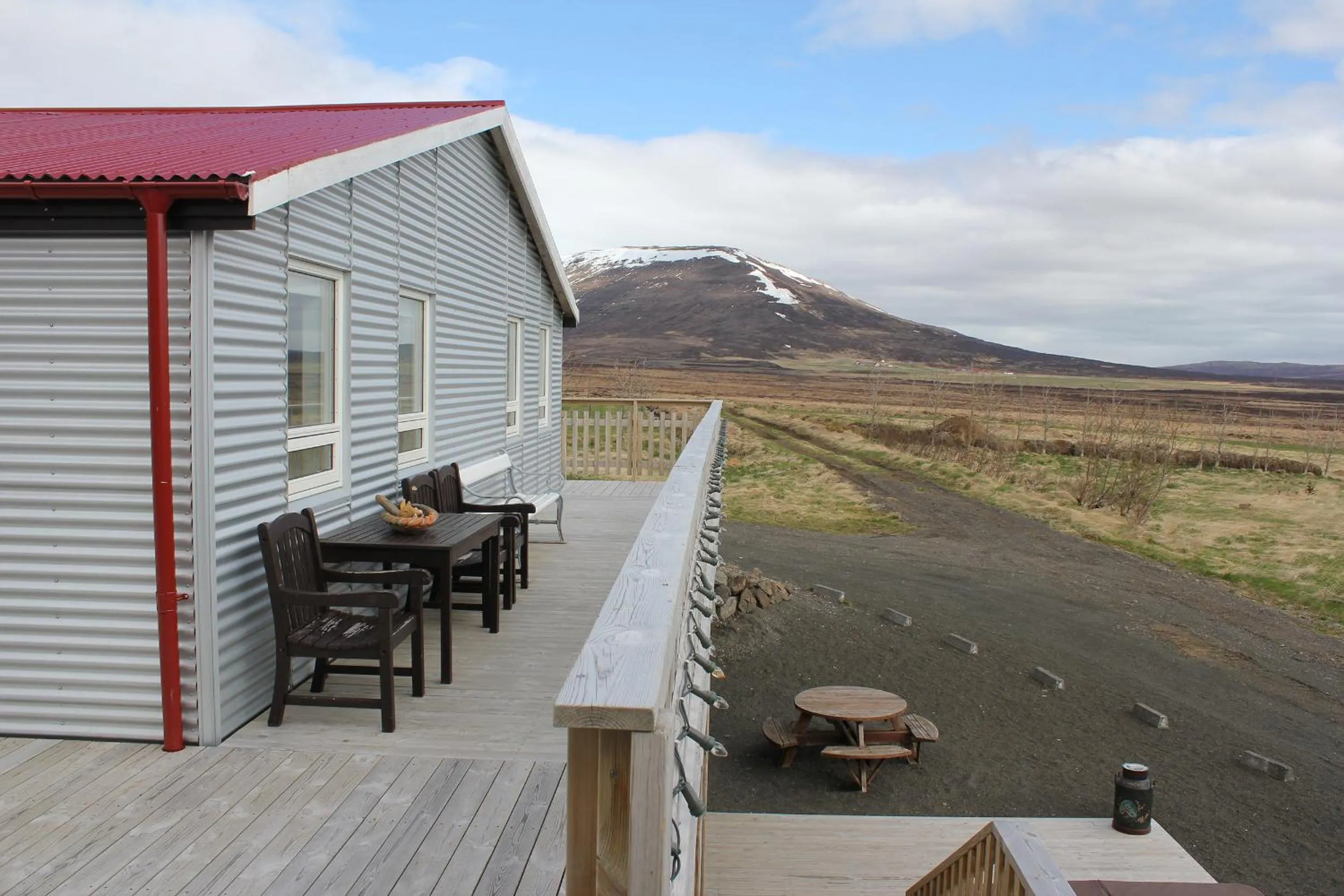 Garden in Vogur Country Lodge