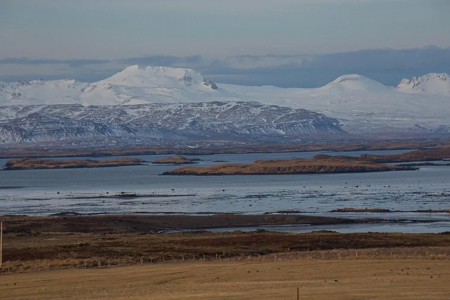 Mountain view in Vogur Country Lodge Mountain view in Vogur Country Lodge