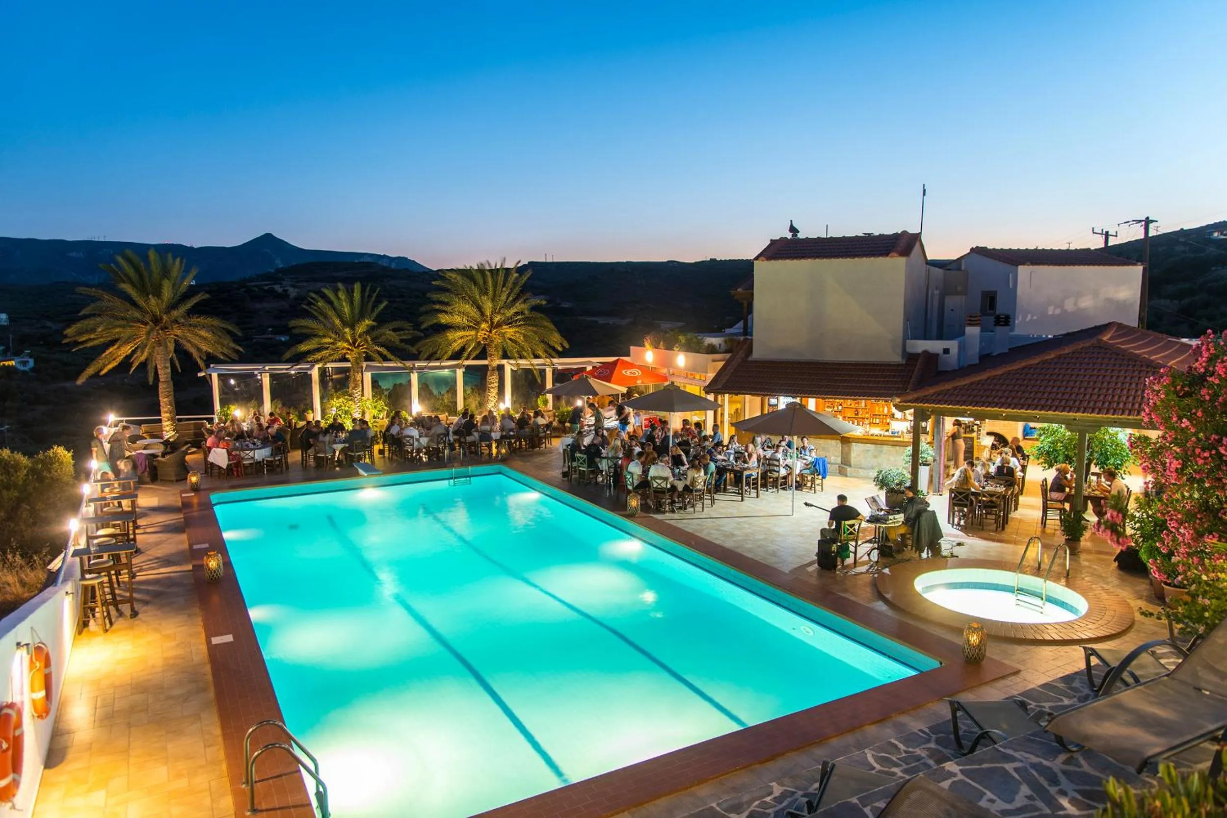 Swimming pool in Castri Village Hotel