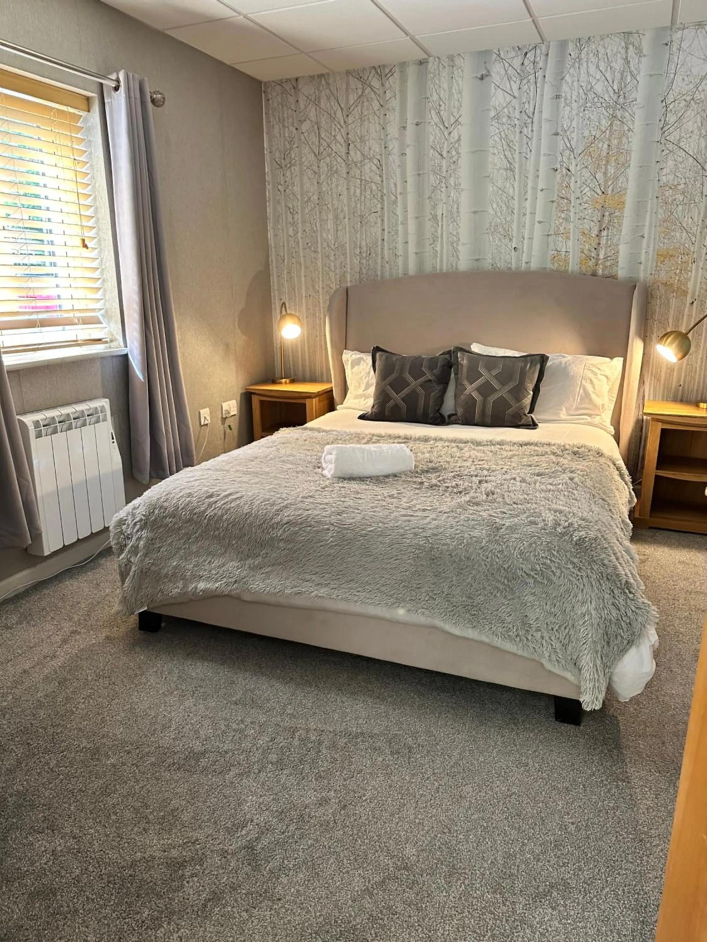 Bed in The Churchill Court