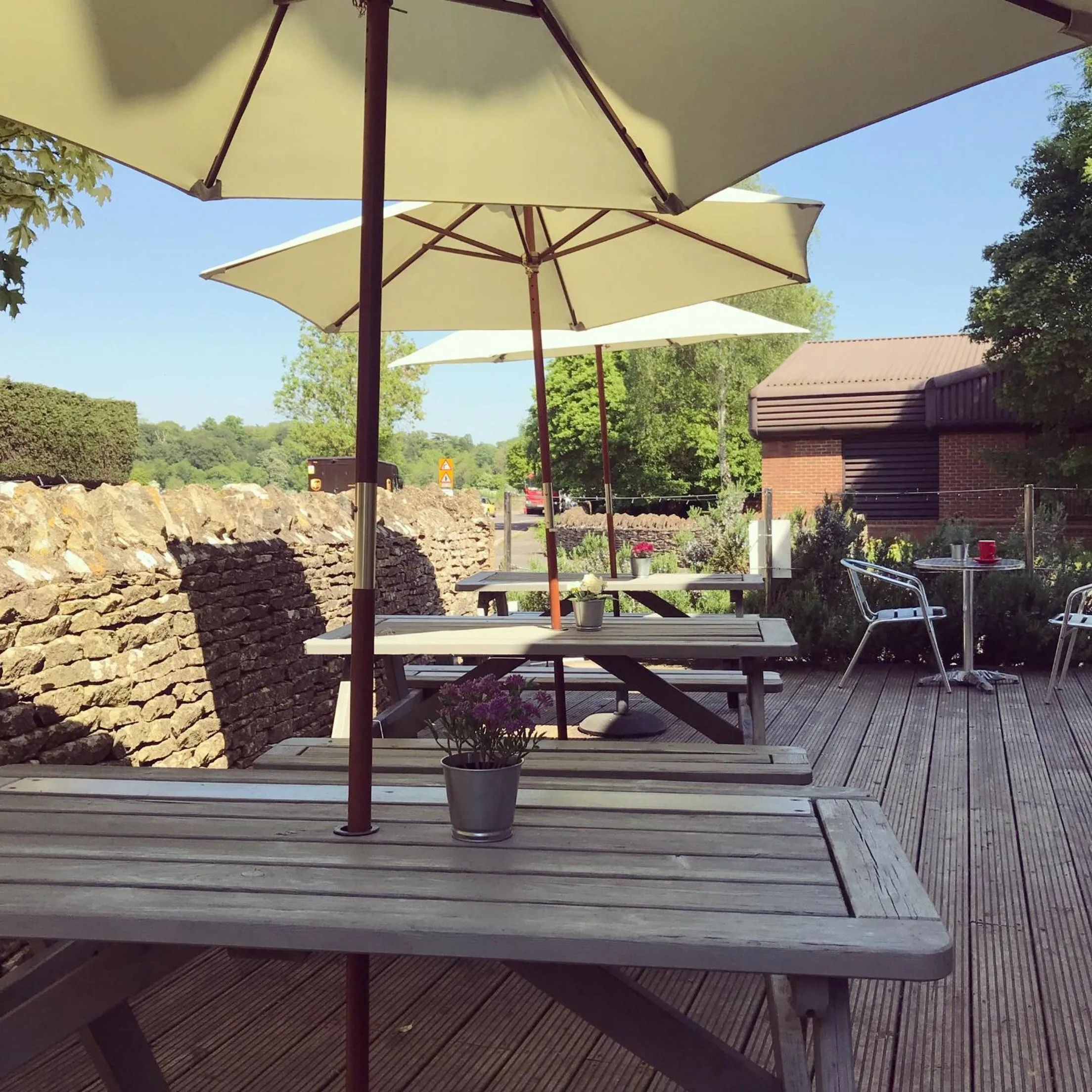 Patio in The Churchill Court