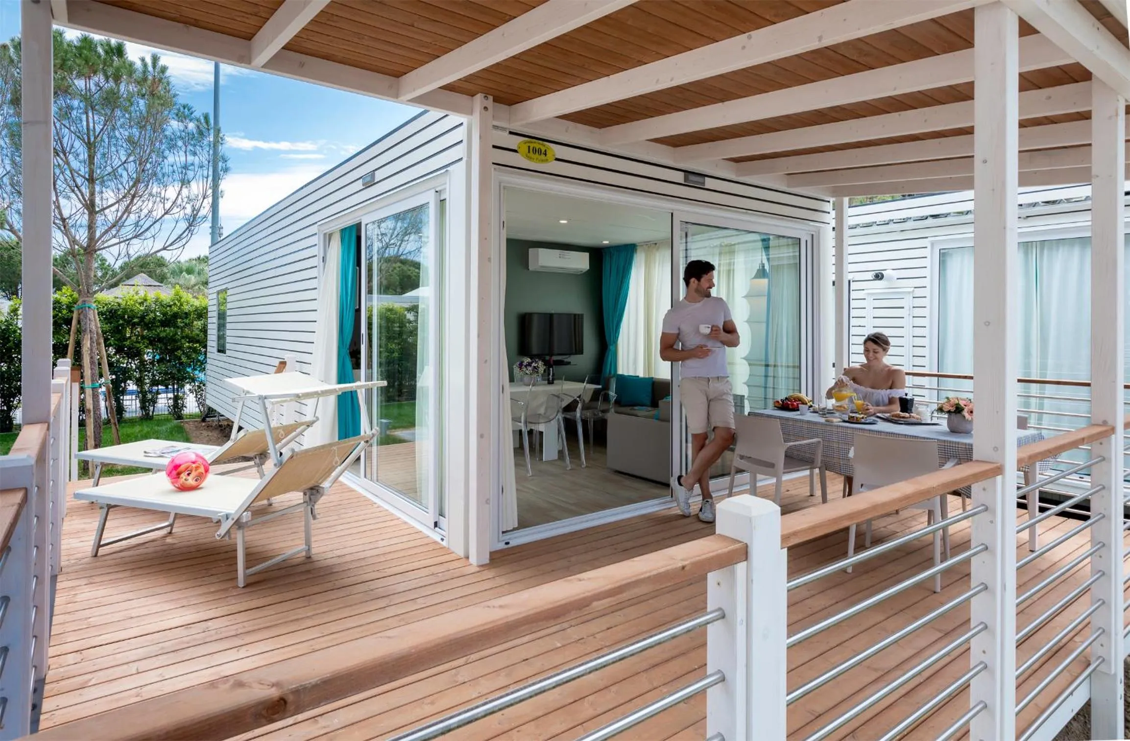 Balcony/Terrace in Ca' Pasquali Village