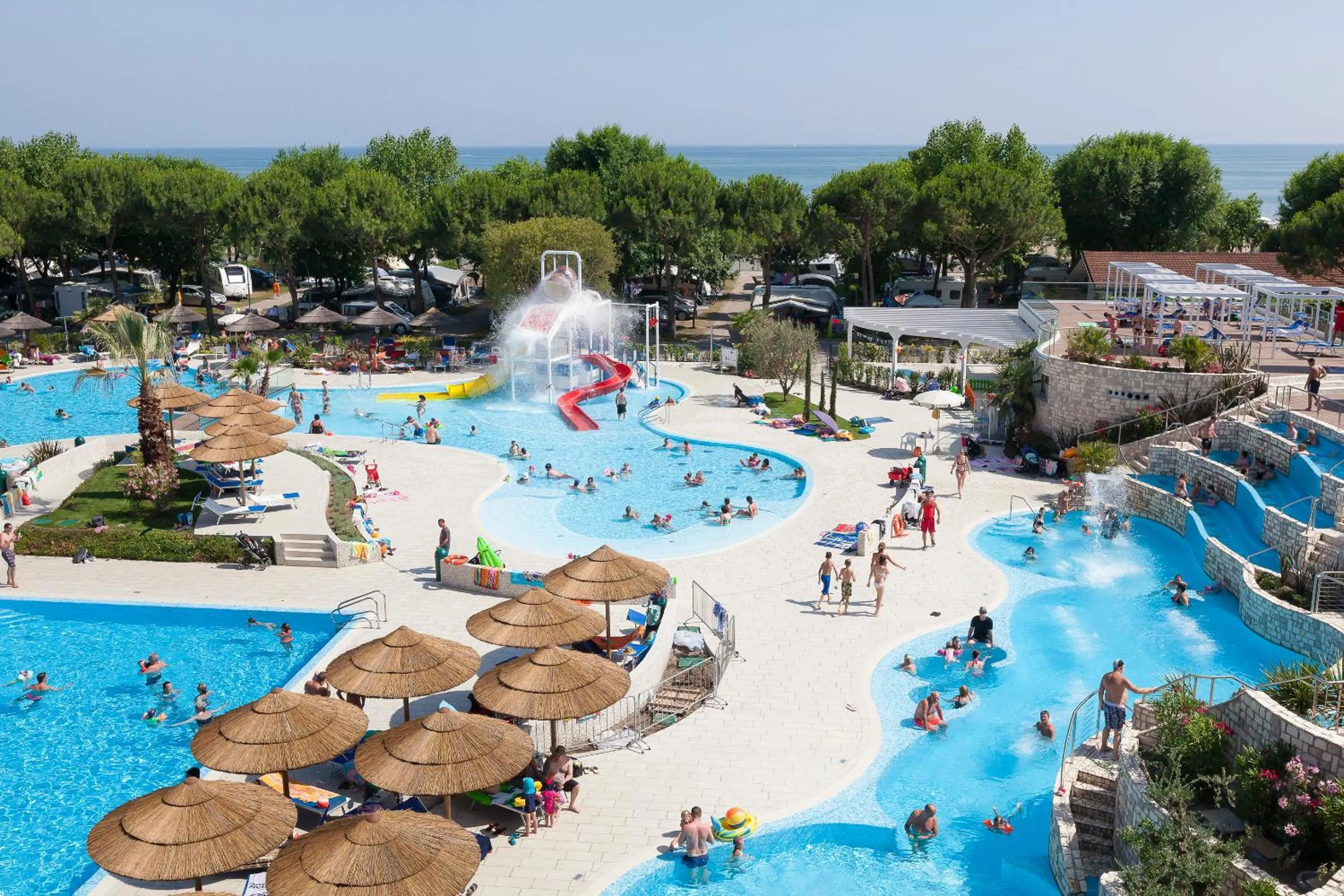 Aqua park in Ca' Pasquali Village