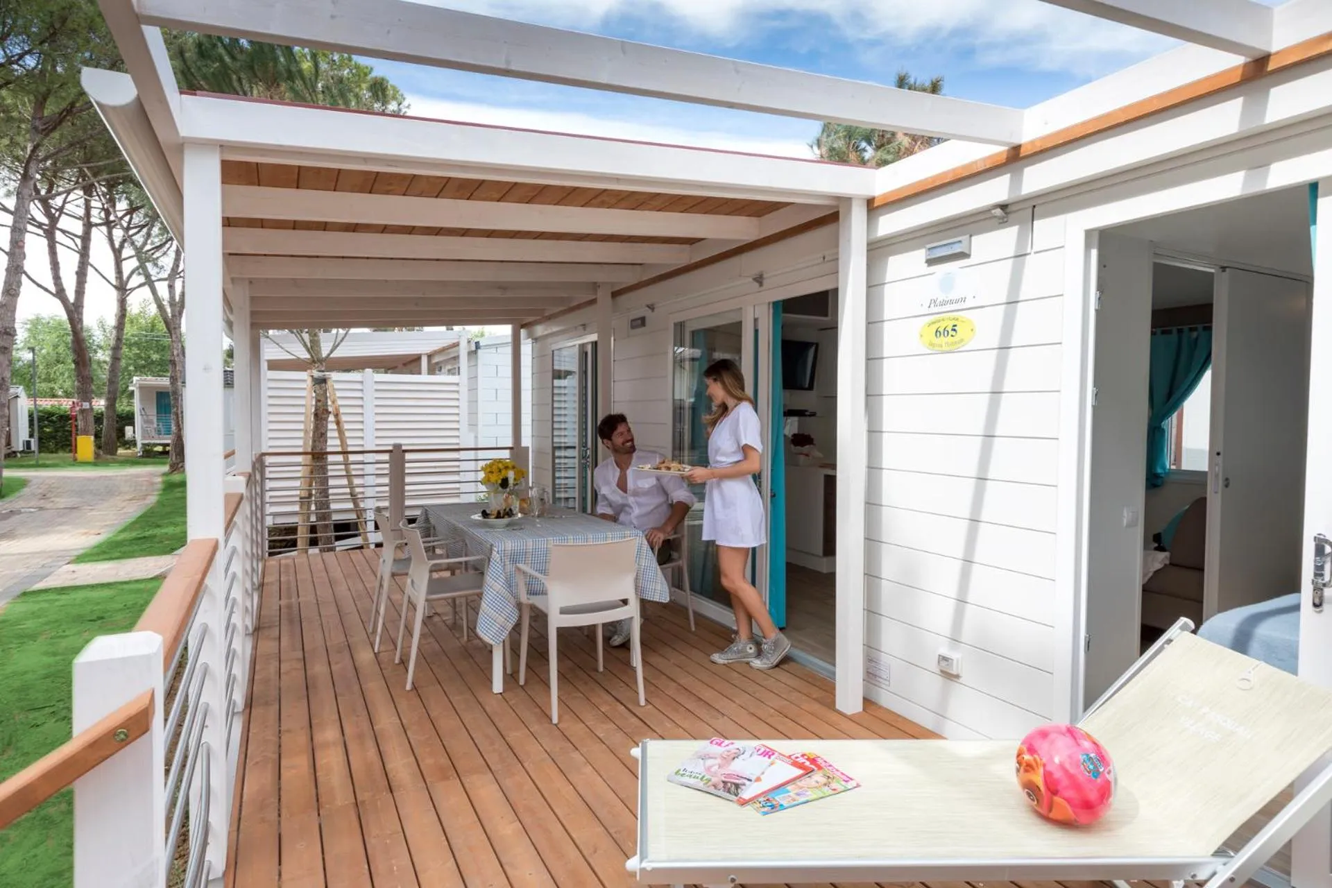 Balcony/Terrace in Ca' Pasquali Village