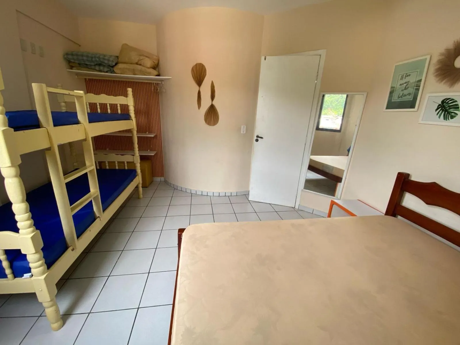 Bed in Apto lindo e aconchegante com piscina 202A