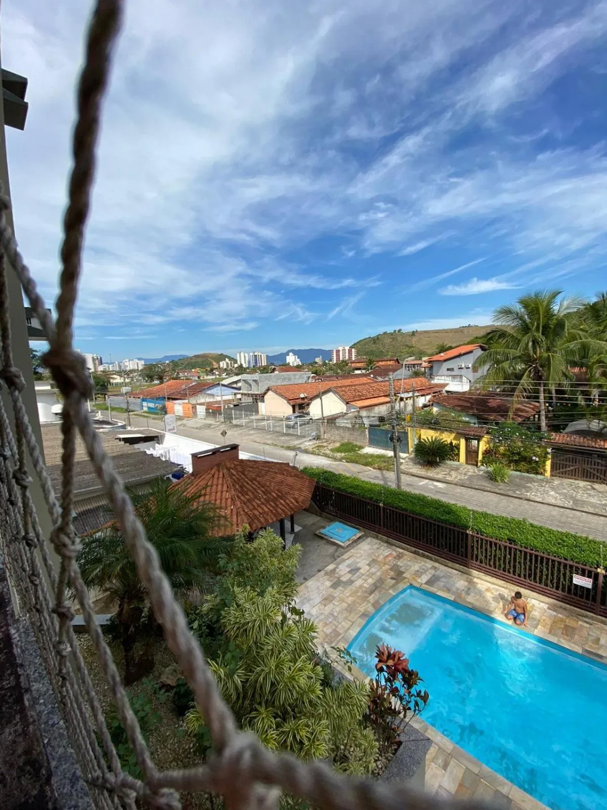 View (from property/room) in Apto lindo e aconchegante com piscina 202A