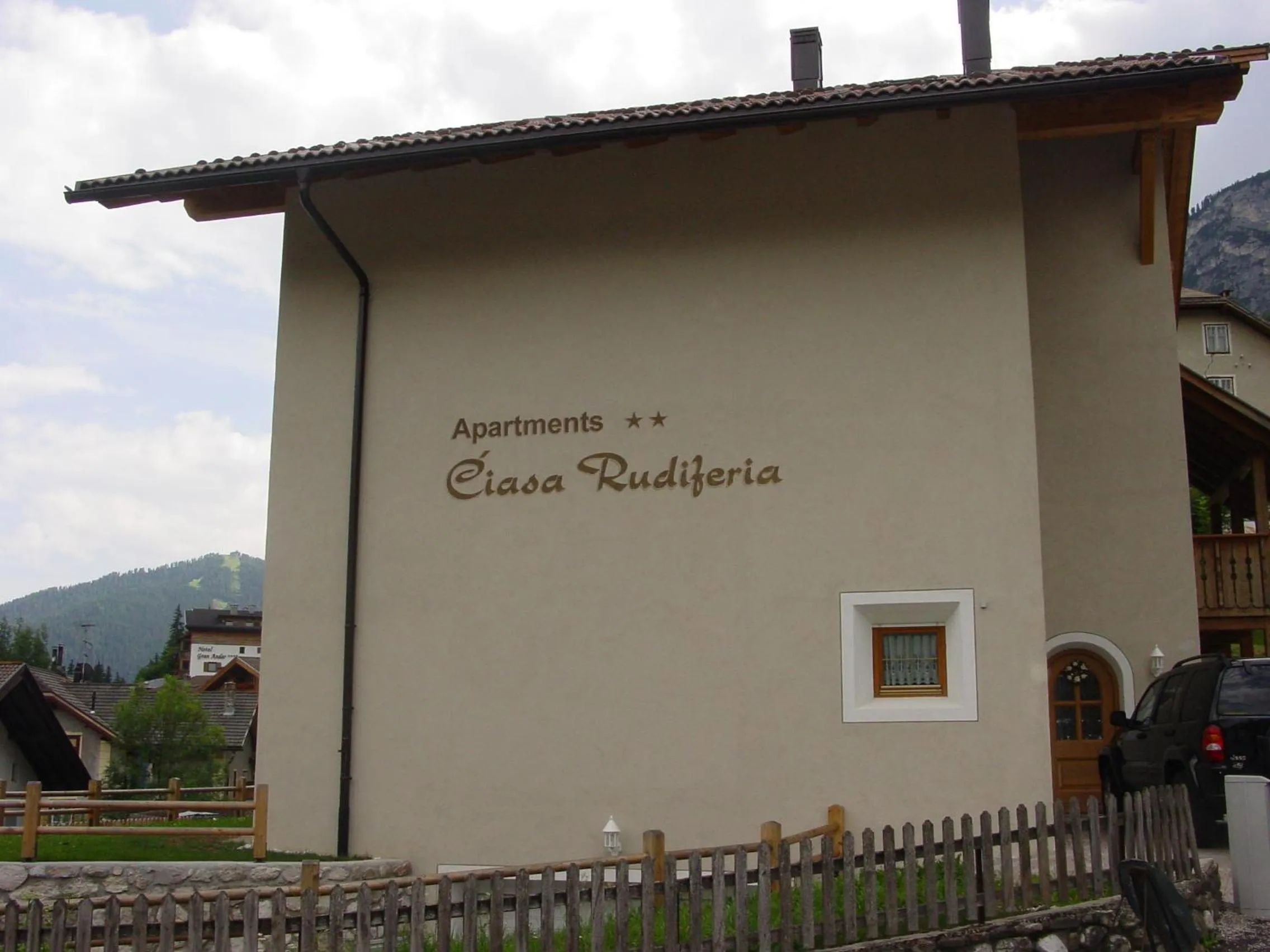 Facade/entrance in Ciasa Rudiferia Appartamenti in Alta Badia