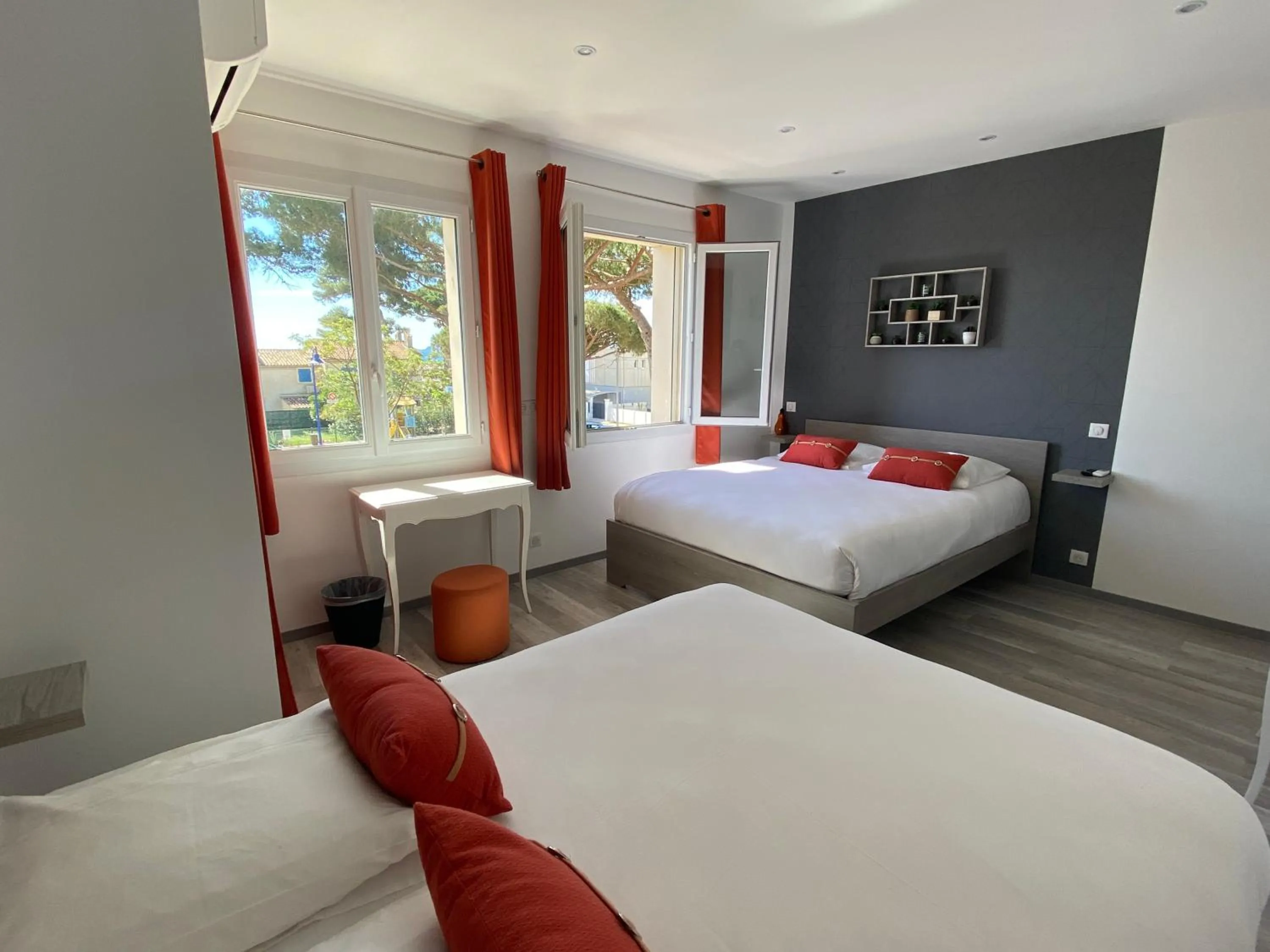 Bed in Hotel Le Ceinturon