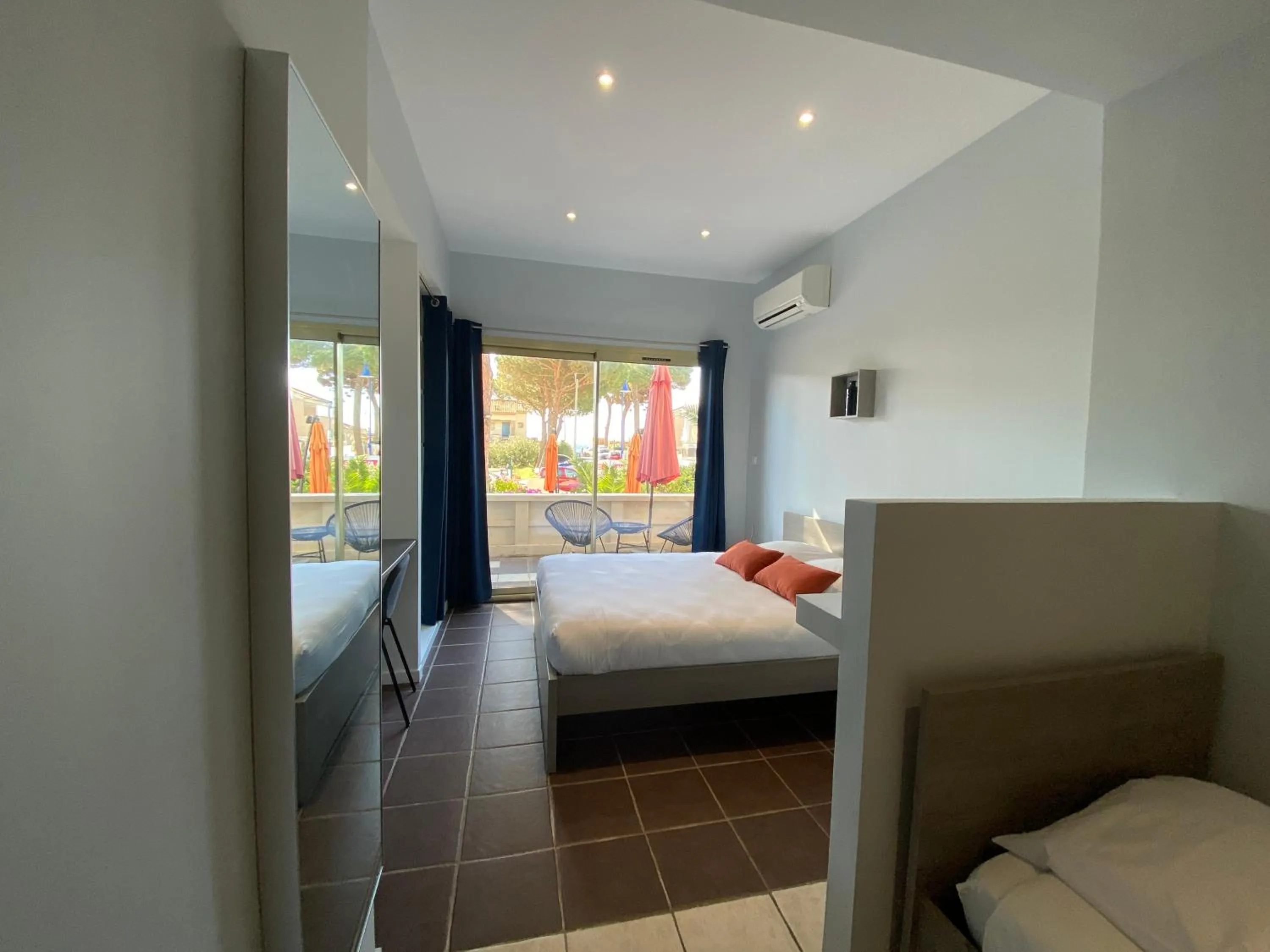 Bed in Hotel Le Ceinturon