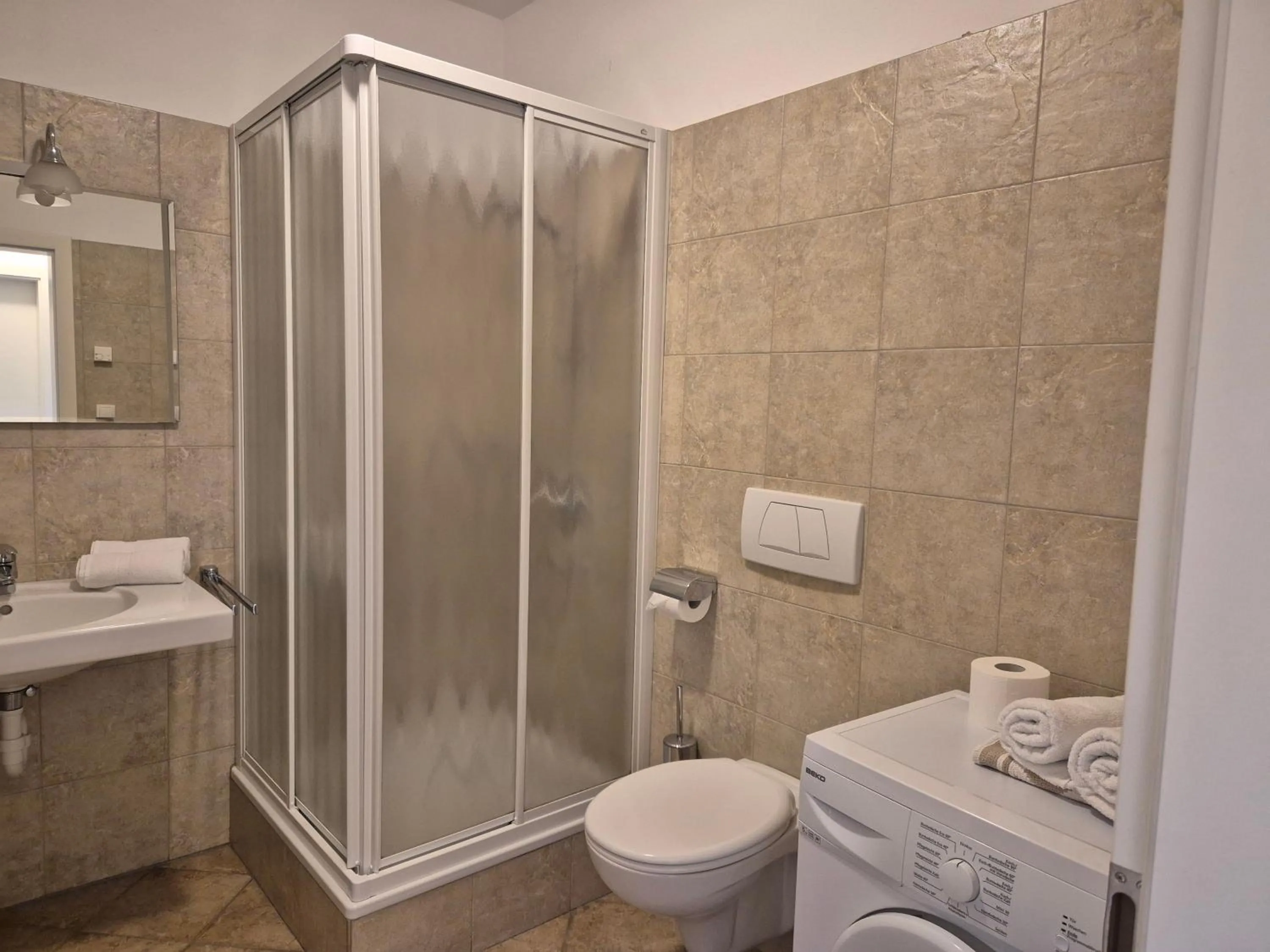 Bathroom in Appartementhaus Am Waalweg