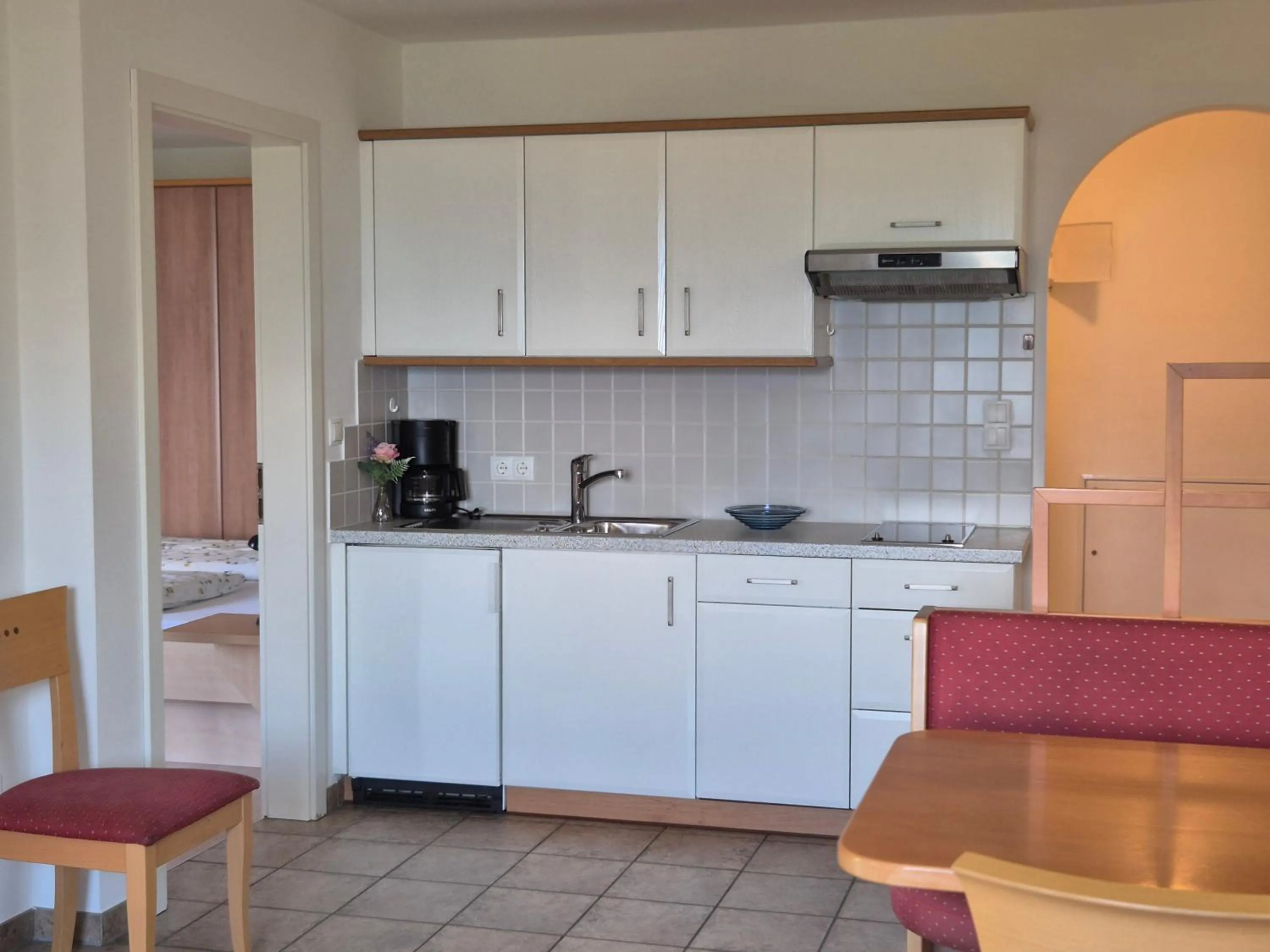 kitchen in Appartementhaus Am Waalweg
