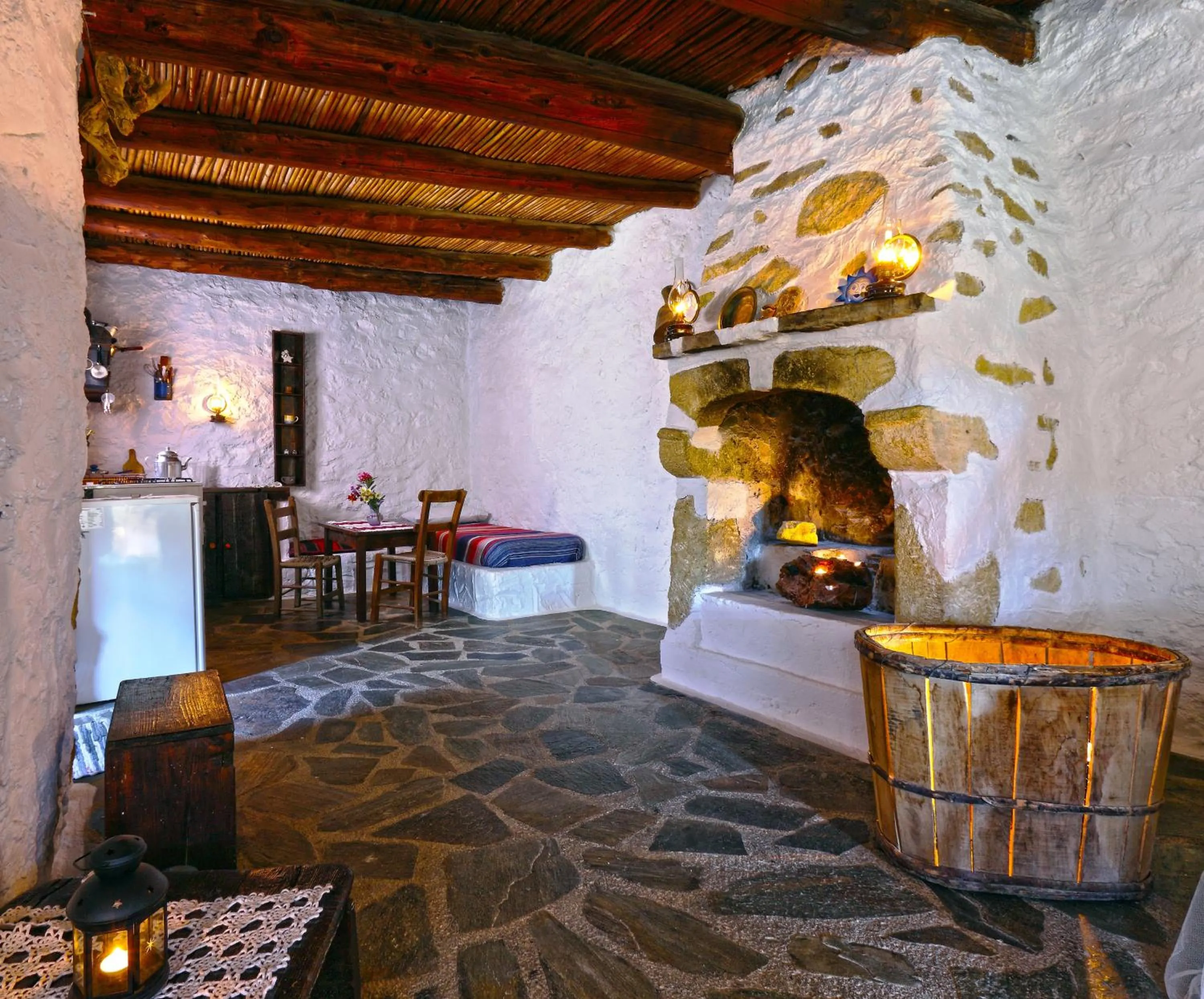 Bedroom in Aspros Potamos