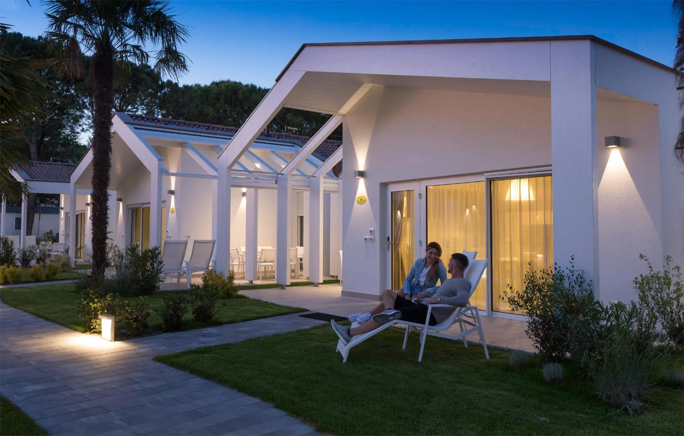 Patio in Vela Blu Camping Village