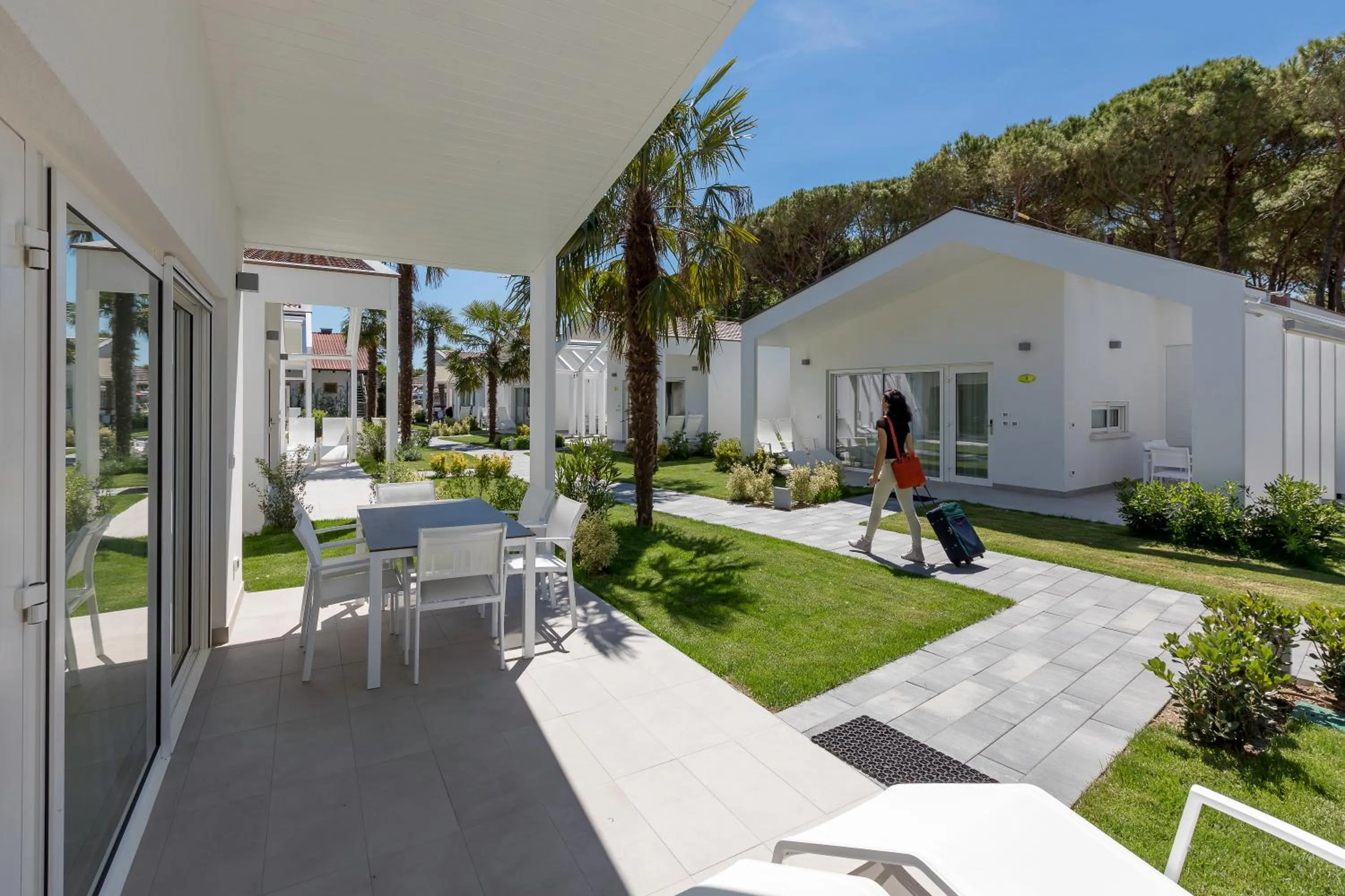 People in Vela Blu Camping Village