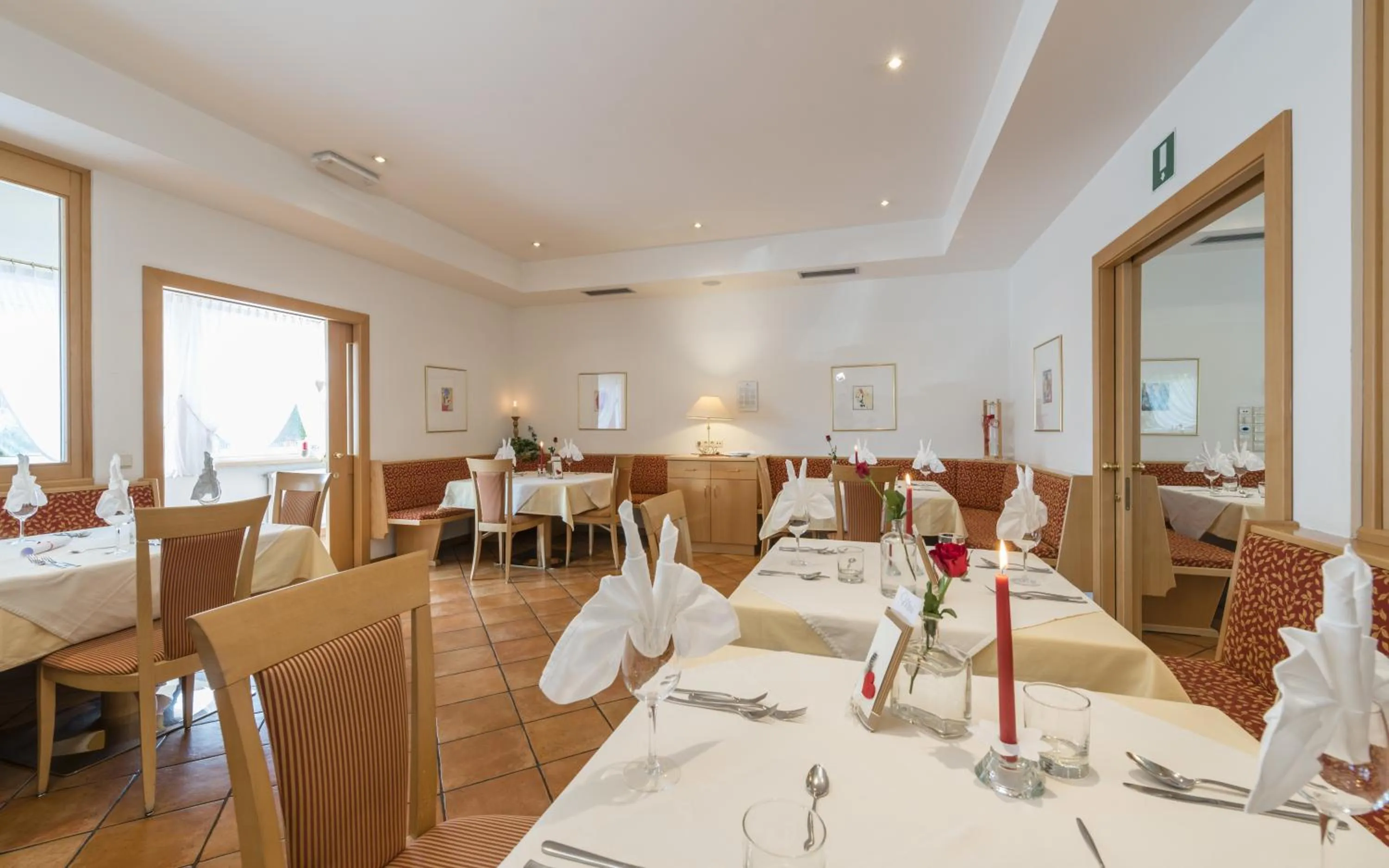Restaurant/places to eat in Pension Prack